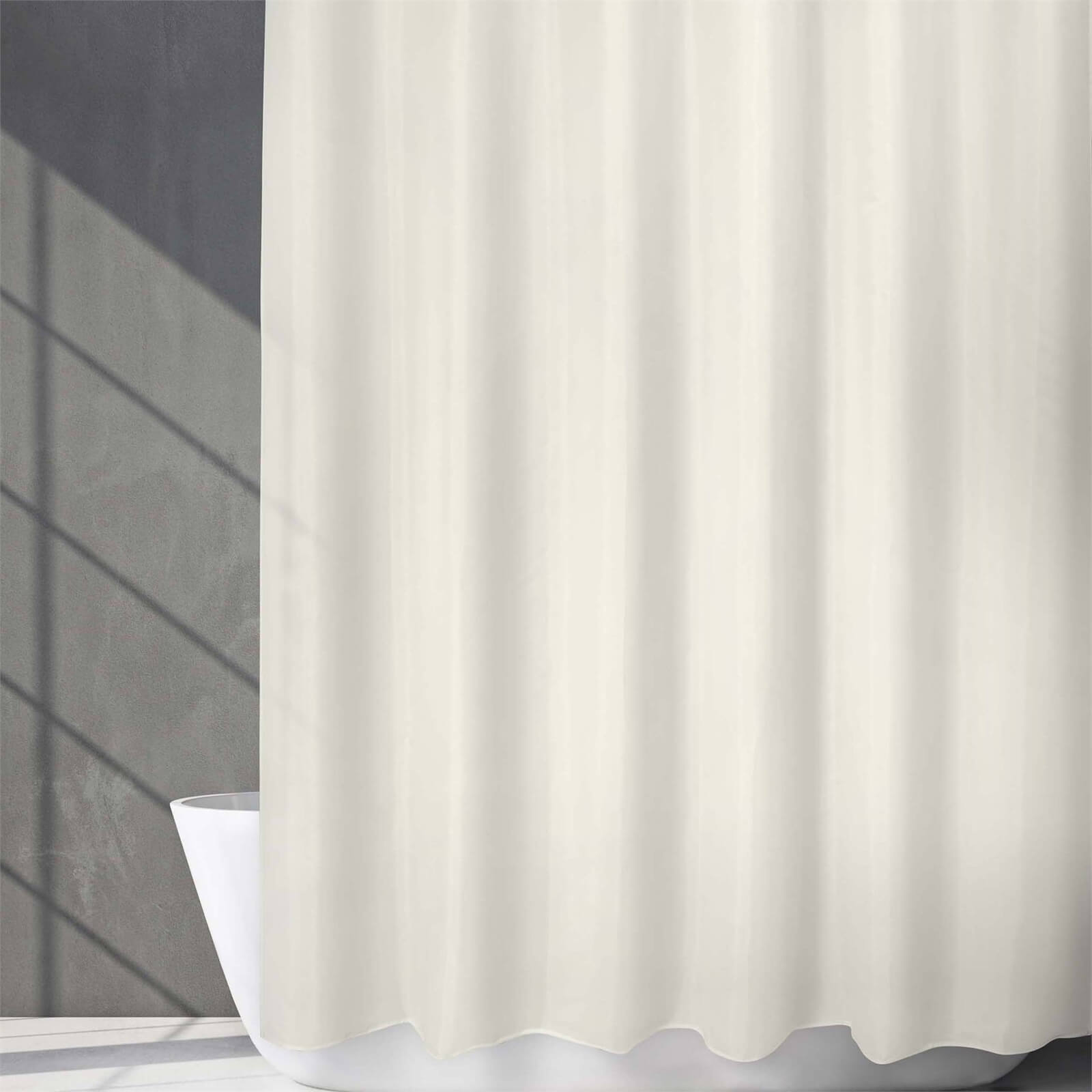 Shower Curtain - Plain Ivory