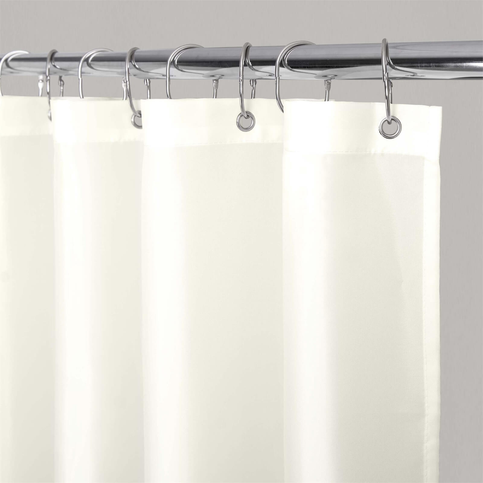 Shower Curtain - Plain Ivory