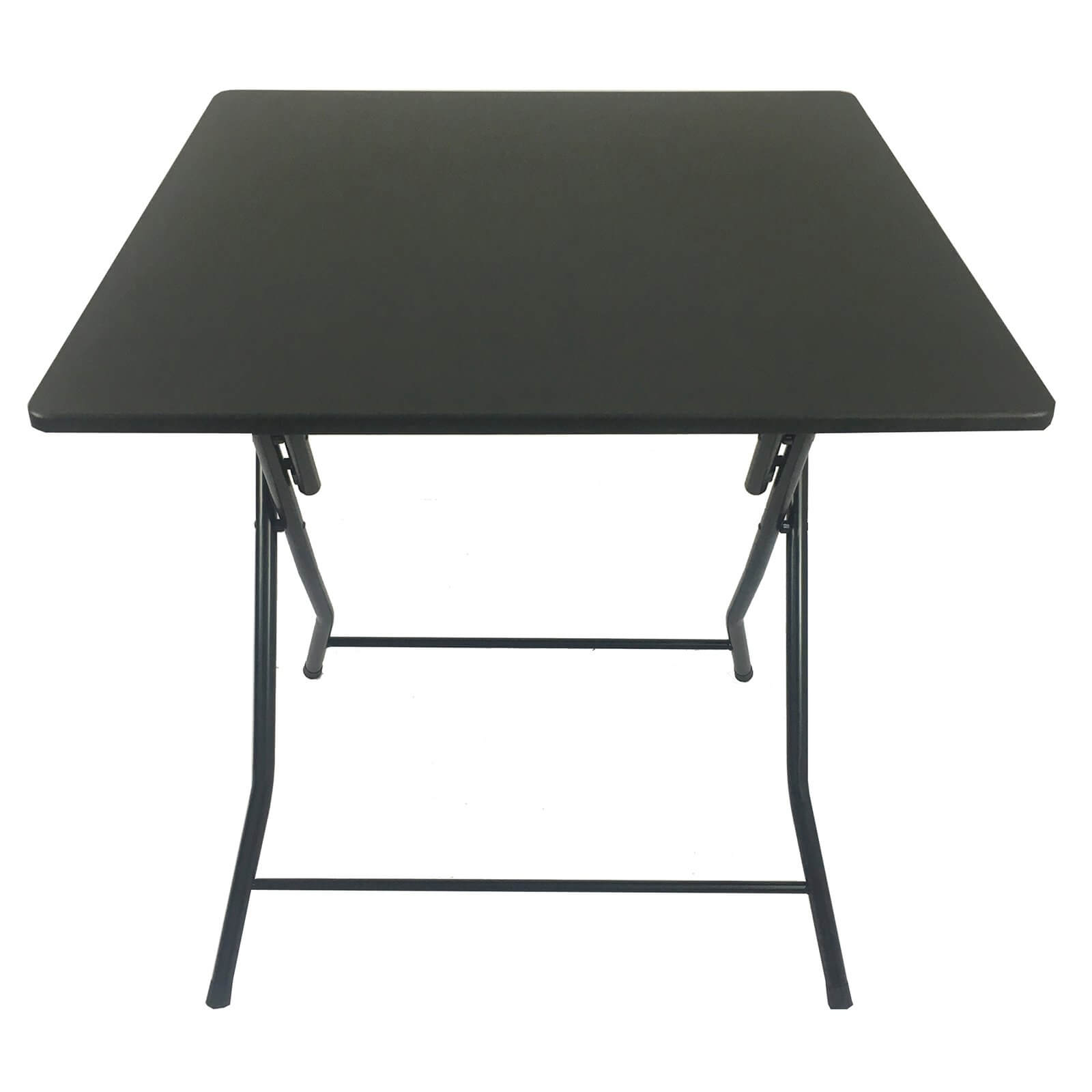 Folding Metal Table Black