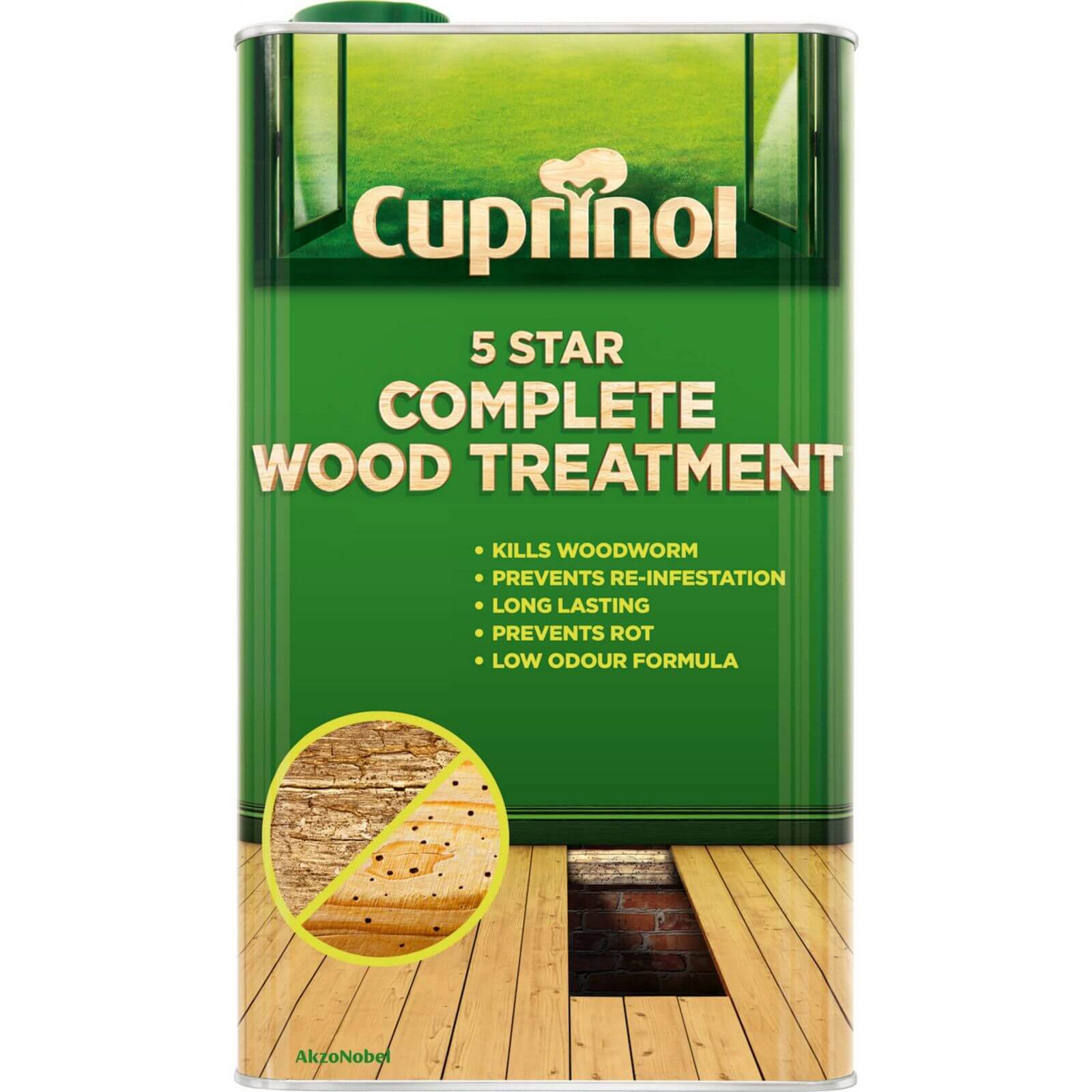Cuprinol 5 Star Complete Wood Treatment Clear 5L