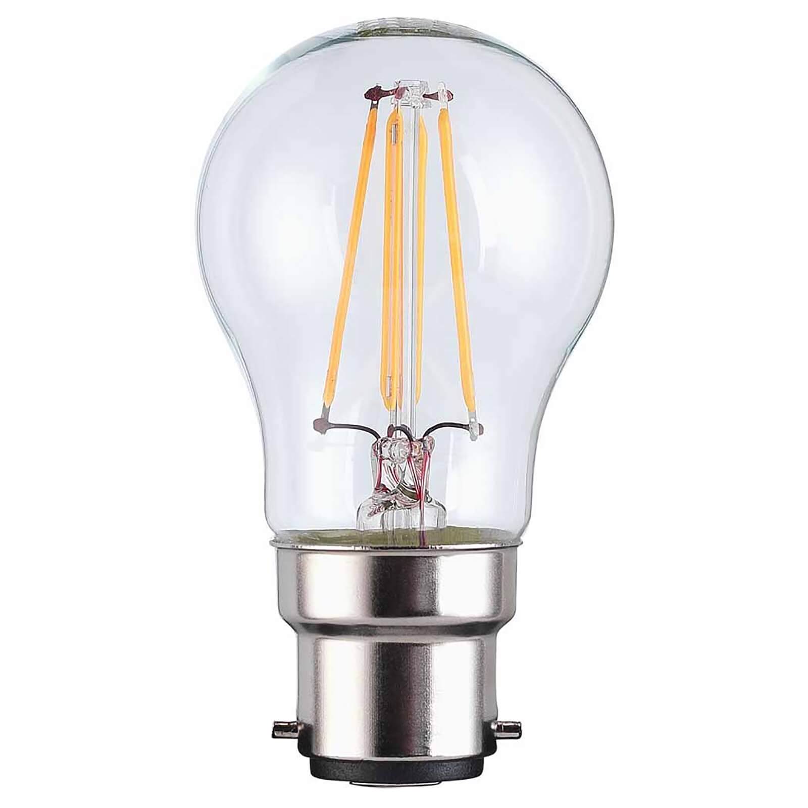 LED Filament Mini Globe BC 4.5W Light Bulb
