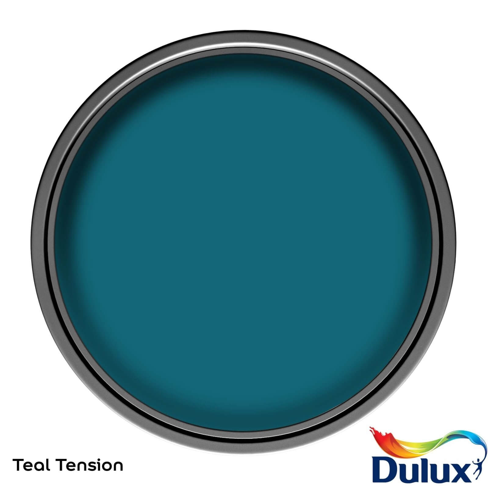 Dulux Feature Wall Teal Tension - Matt Emulsion Paint - 1.25L