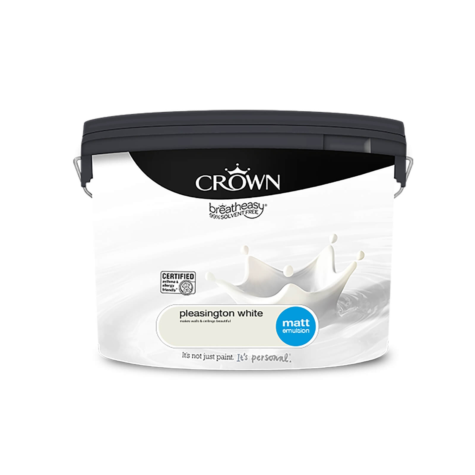 Crown Matt Emulsion - Pleasington White - 10L