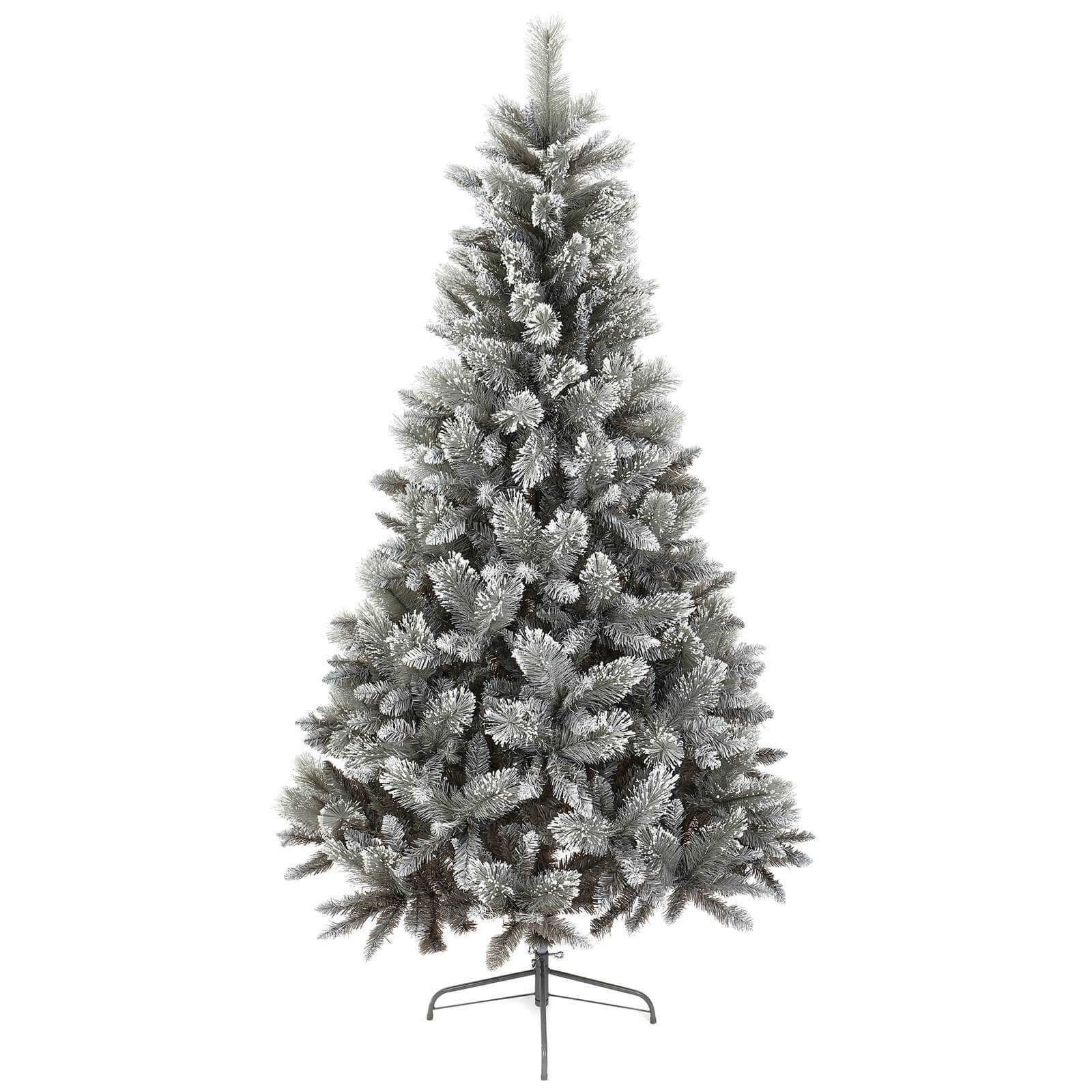 6ft Snow Fir Grey Cashmere Tipped Christmas Tree