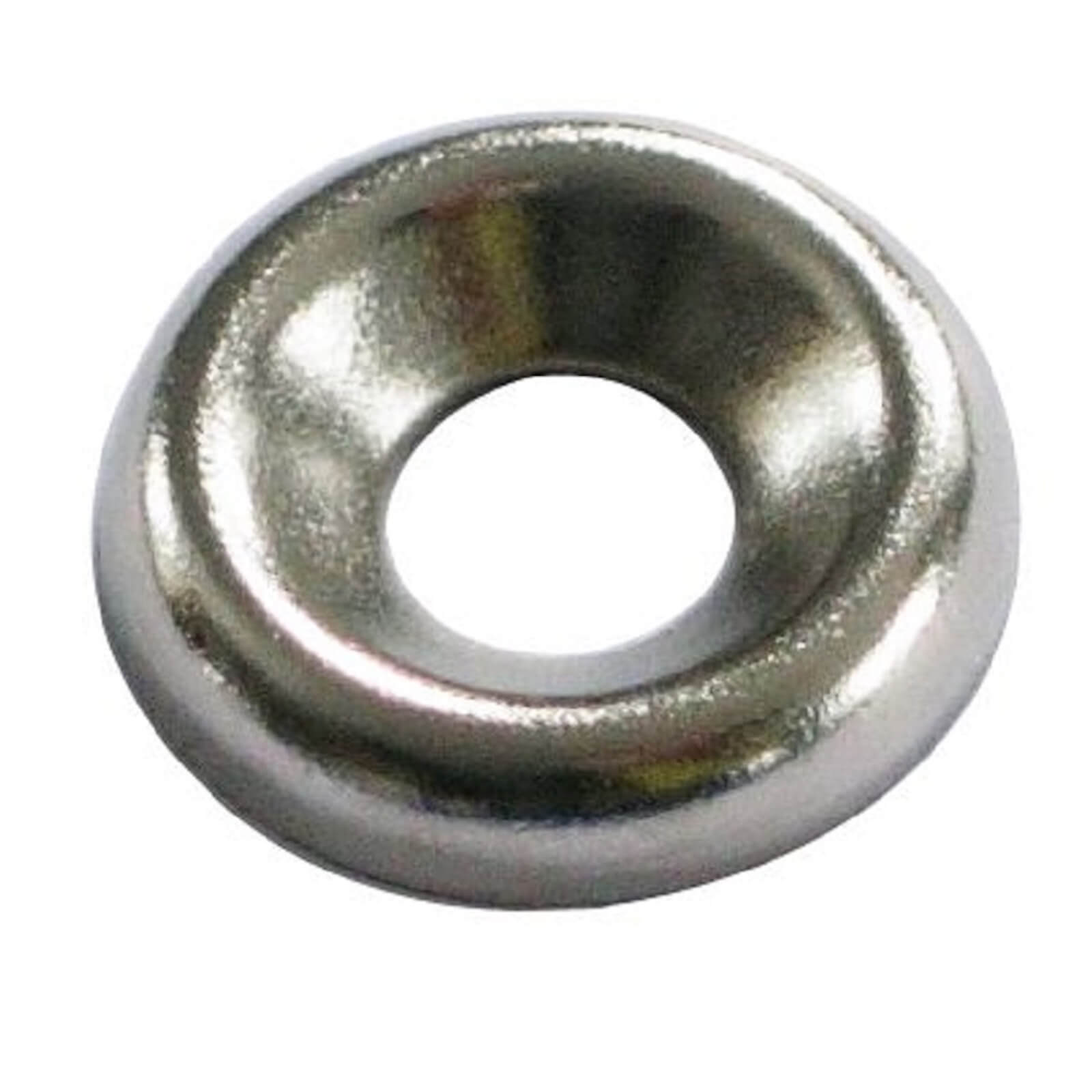Screw Cup Washer - Nickel Plated - 4mm - 20 Pack