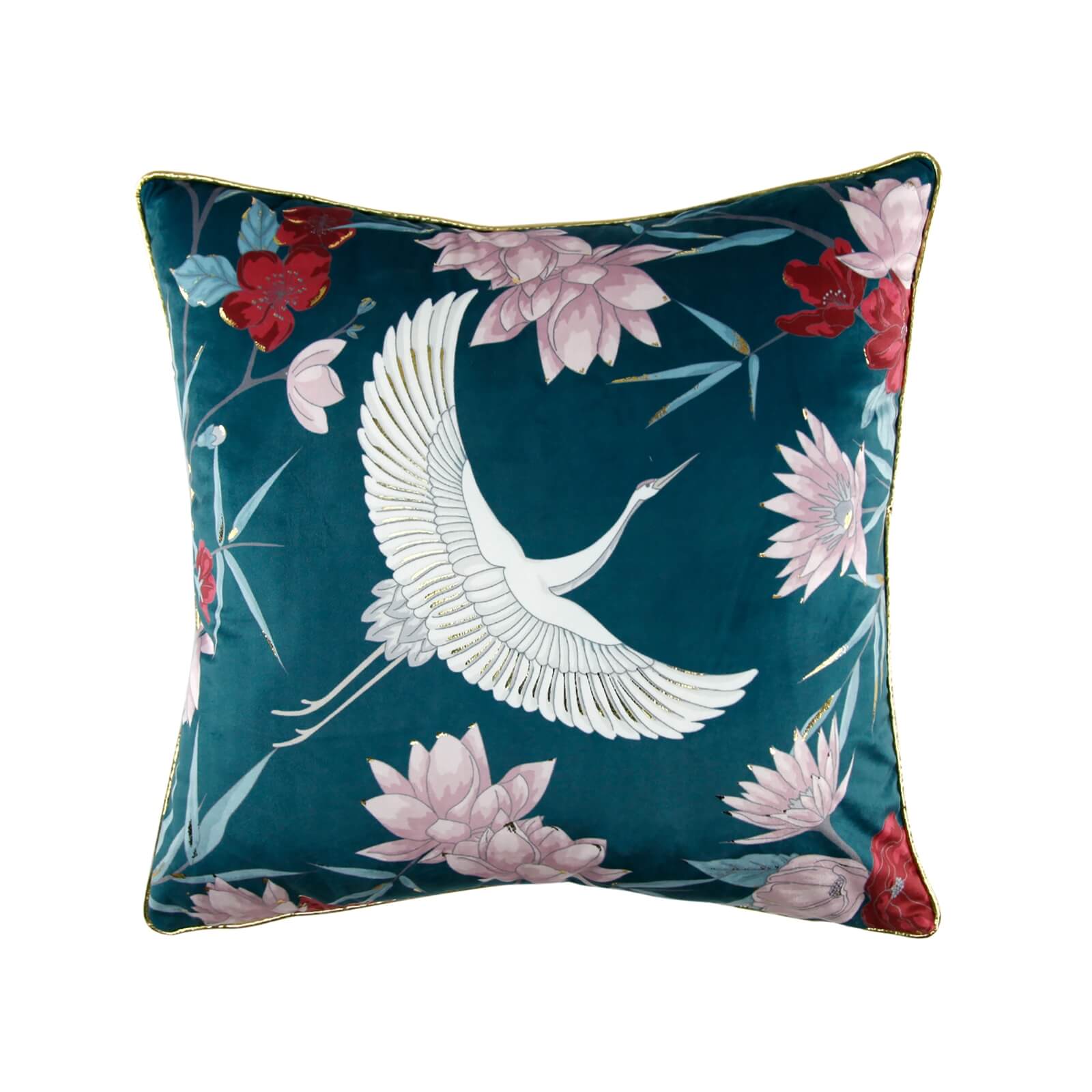 Oriental Stork Cushion