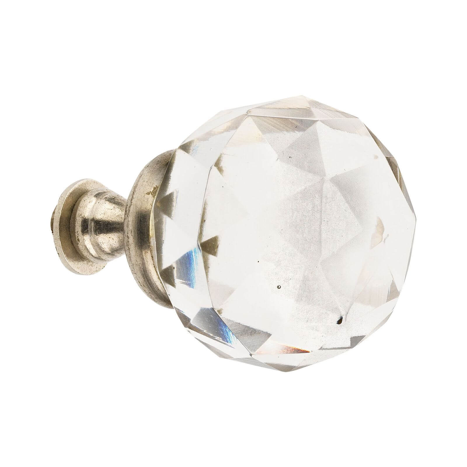 Hiatt Decorative Crystal Ball Hook - Clear