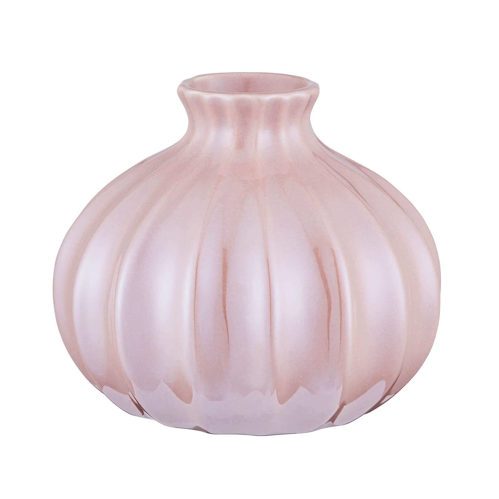 Small Lustre Vase - Blush