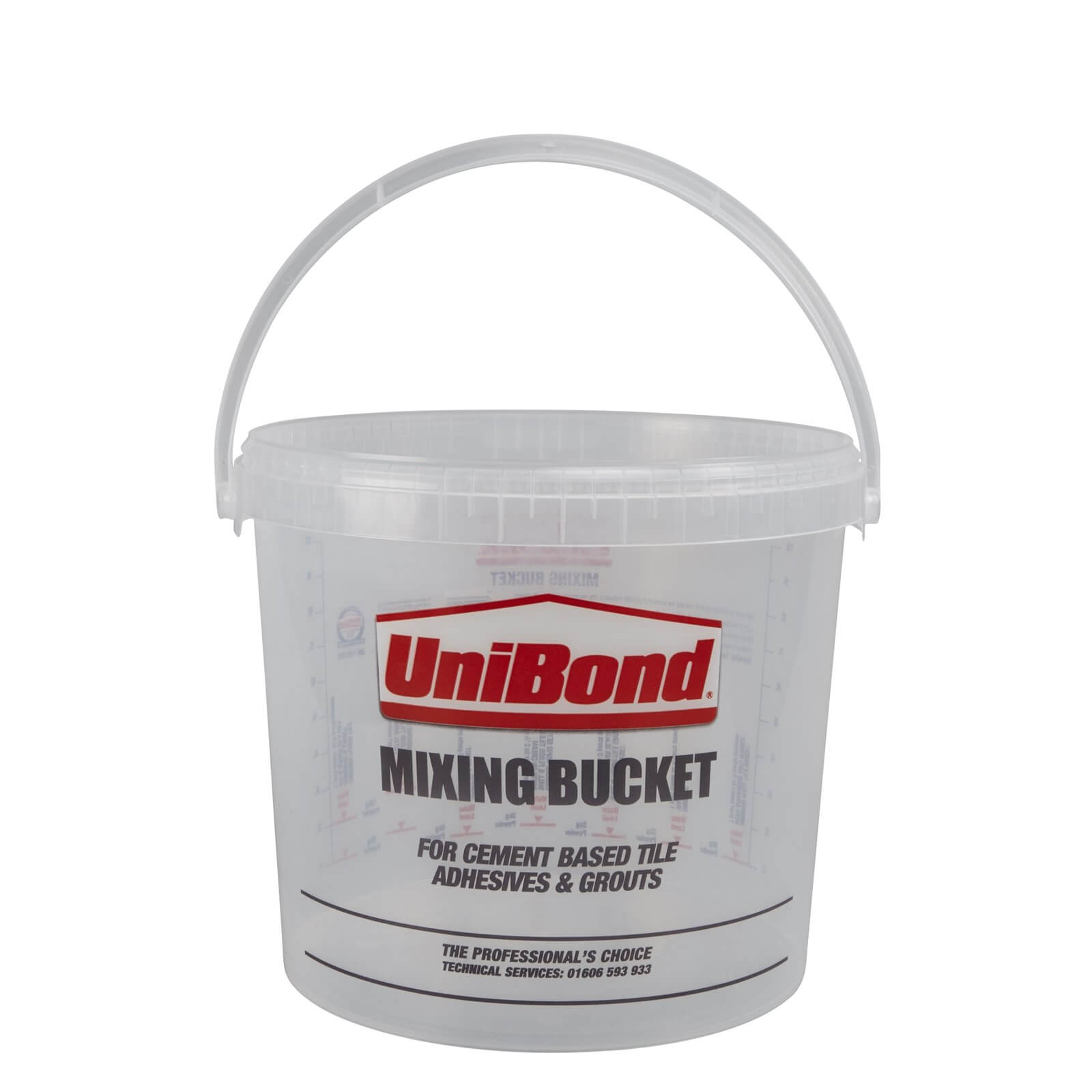 Unibond Plastic 10L Mixing Bucket