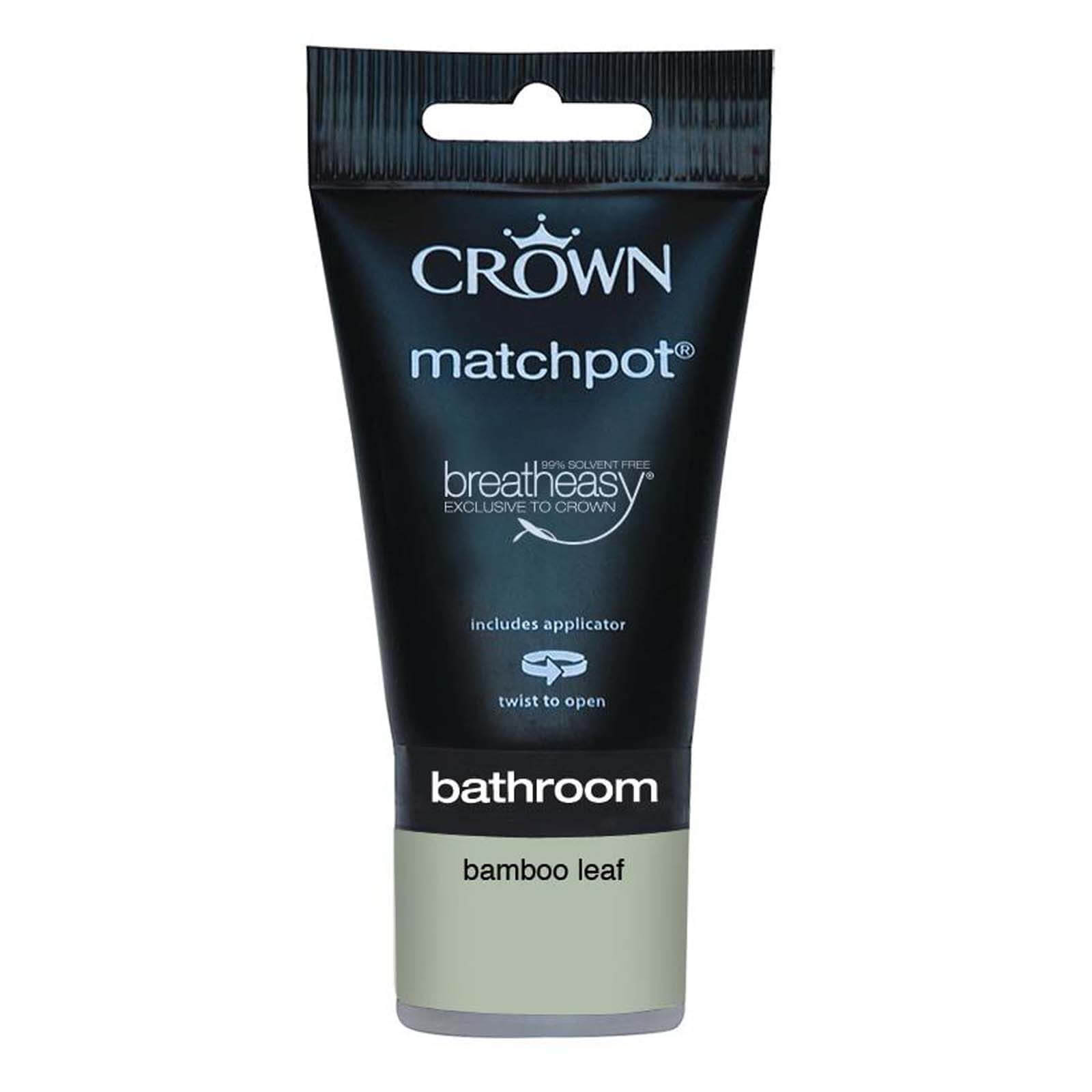 Crown Breatheasy Bathroom - Bamboo Leaf -  Mid Sheen Paint -  40ml