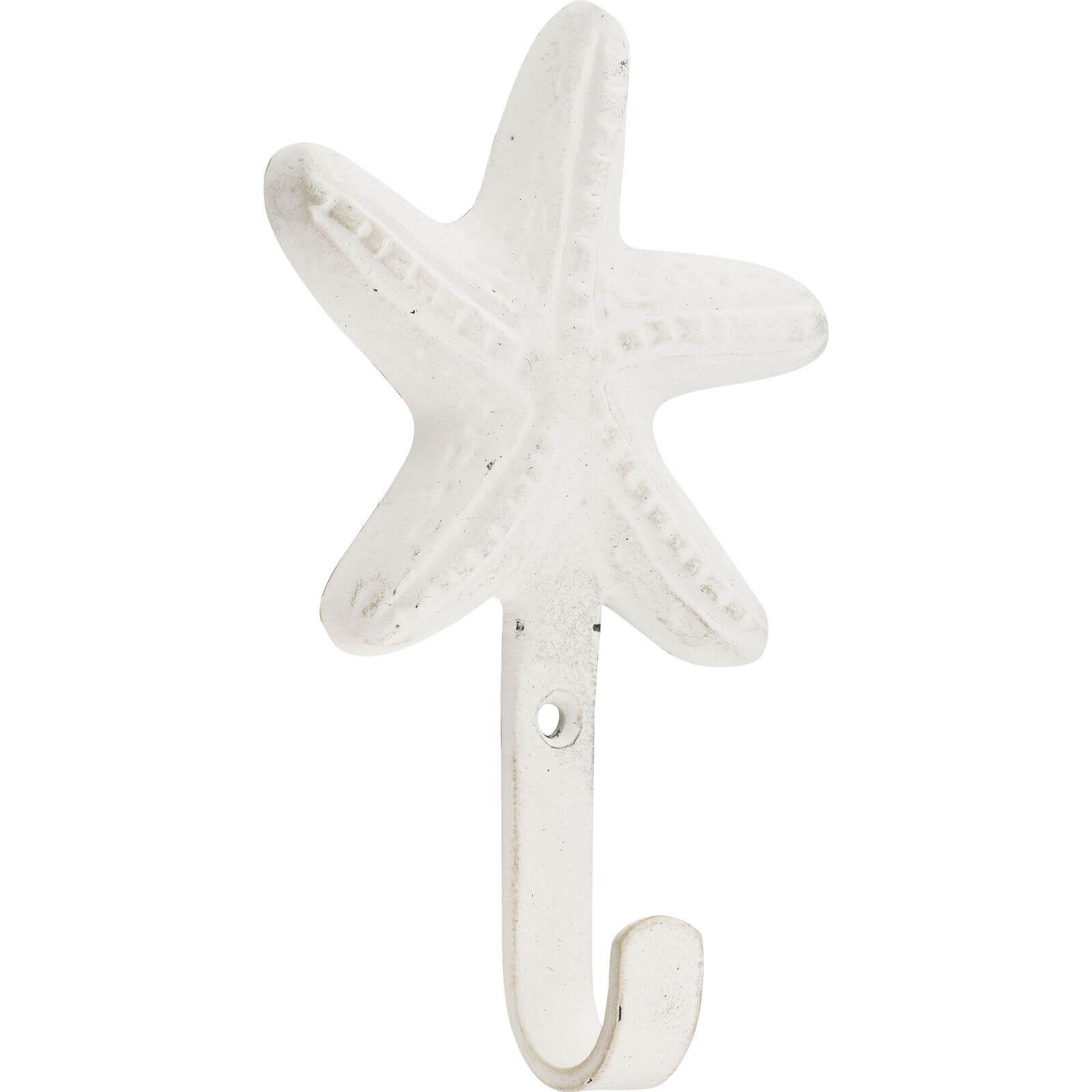 Hiatt Starfish Single Hook - White