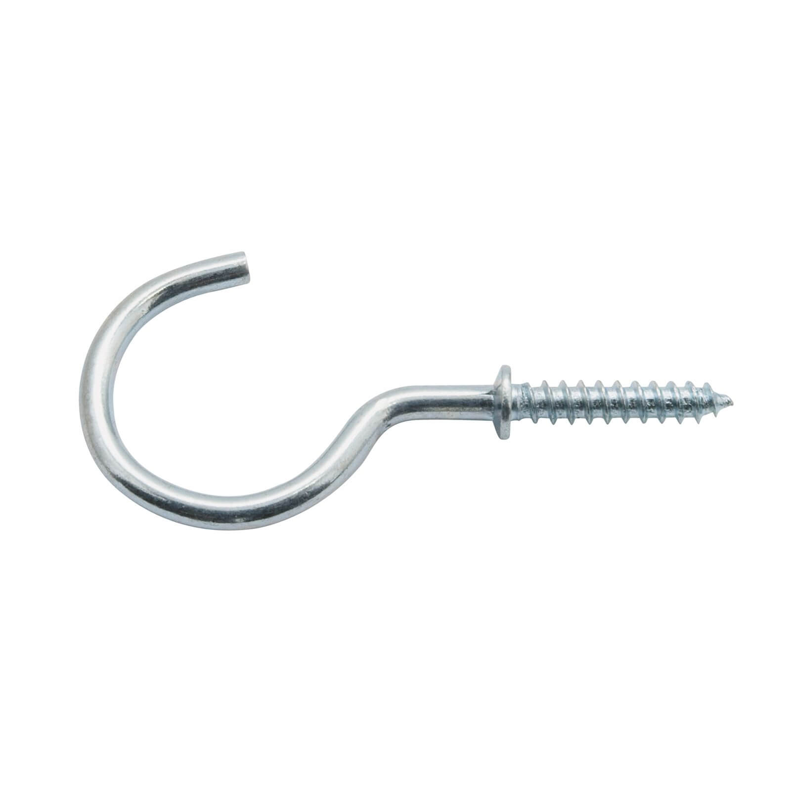 Round Cup Hook - Zinc Plated - 38mm - 3 Pack