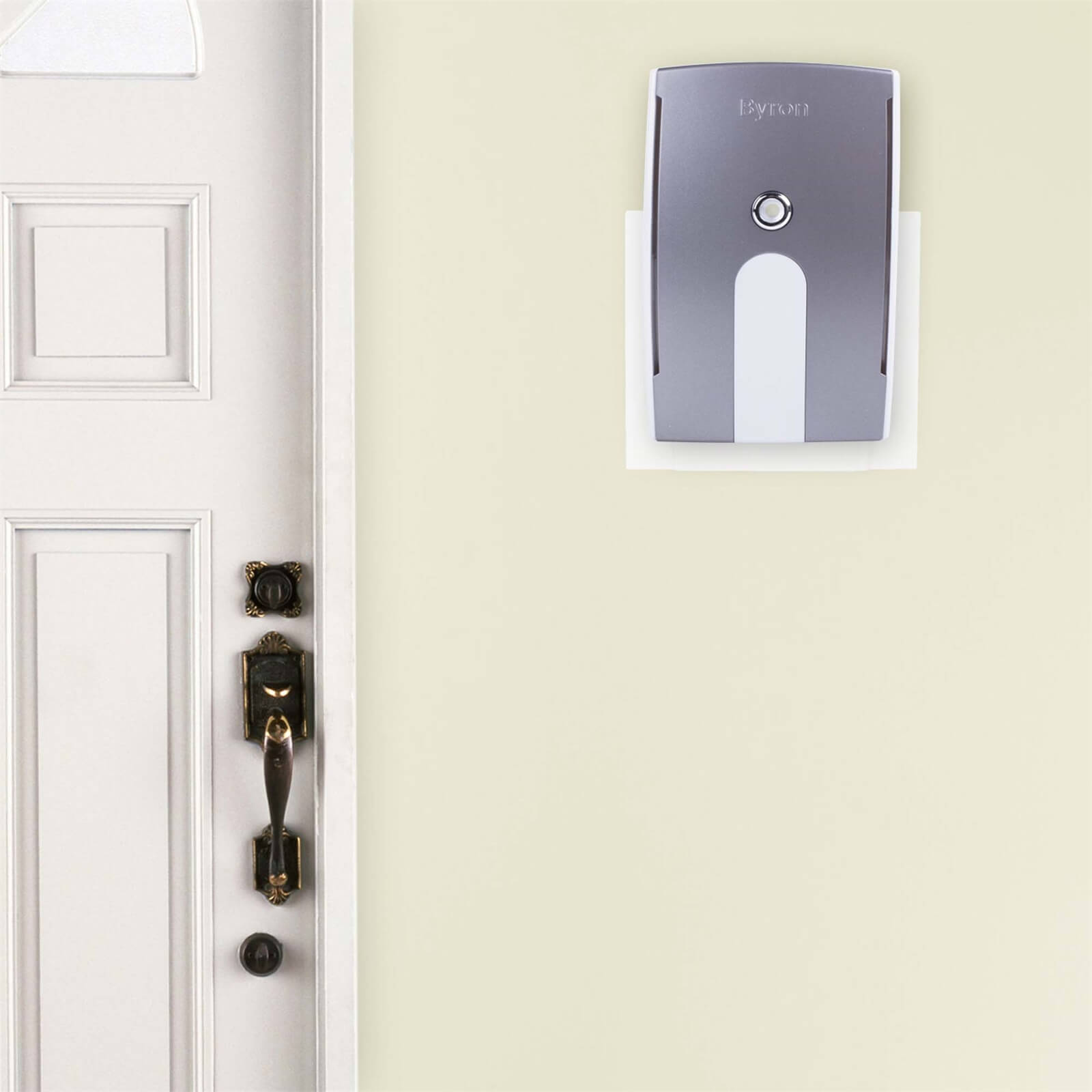 Byron BY514 Wireless Plug-In Chime Kit with Light
