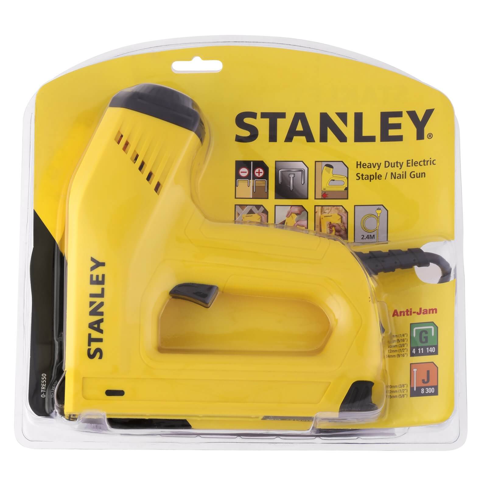 STANLEY Heavy Duty Corded Staple and Nail Gun (0-TRE550)