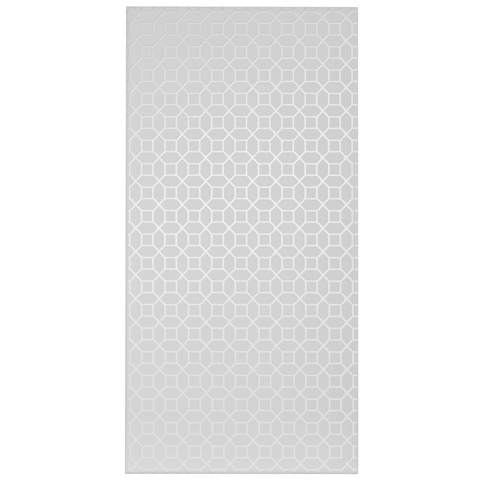 LA Marise White Pattern Wall Tile