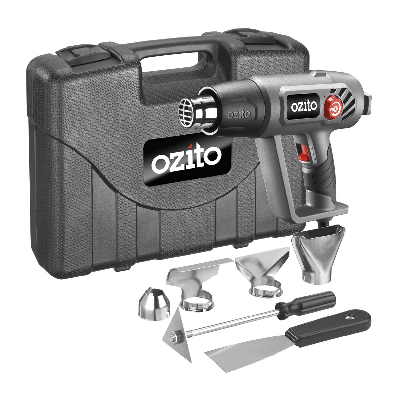 Ozito by Einhell 2000W 2 Speed Heat Gun Kit