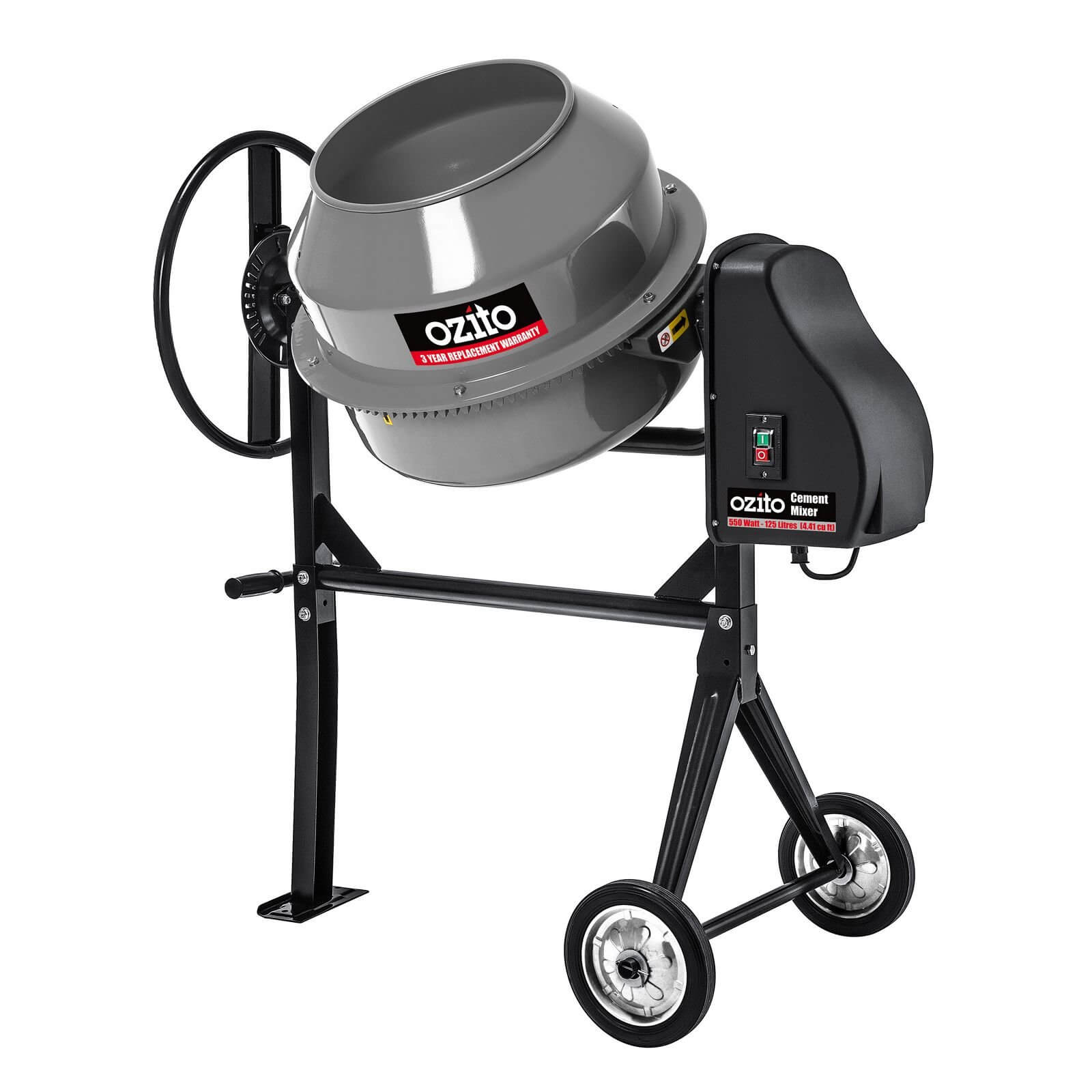 Ozito by Einhell 550W 125L Cement Mixer