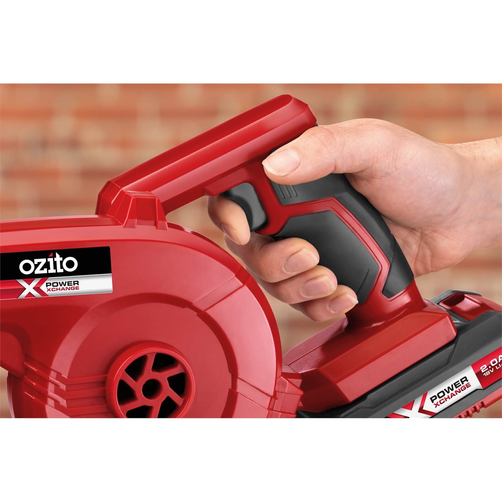 Ozito by Einhell Power X Change 18V Cordless Workshop Blower And Inflator Skin