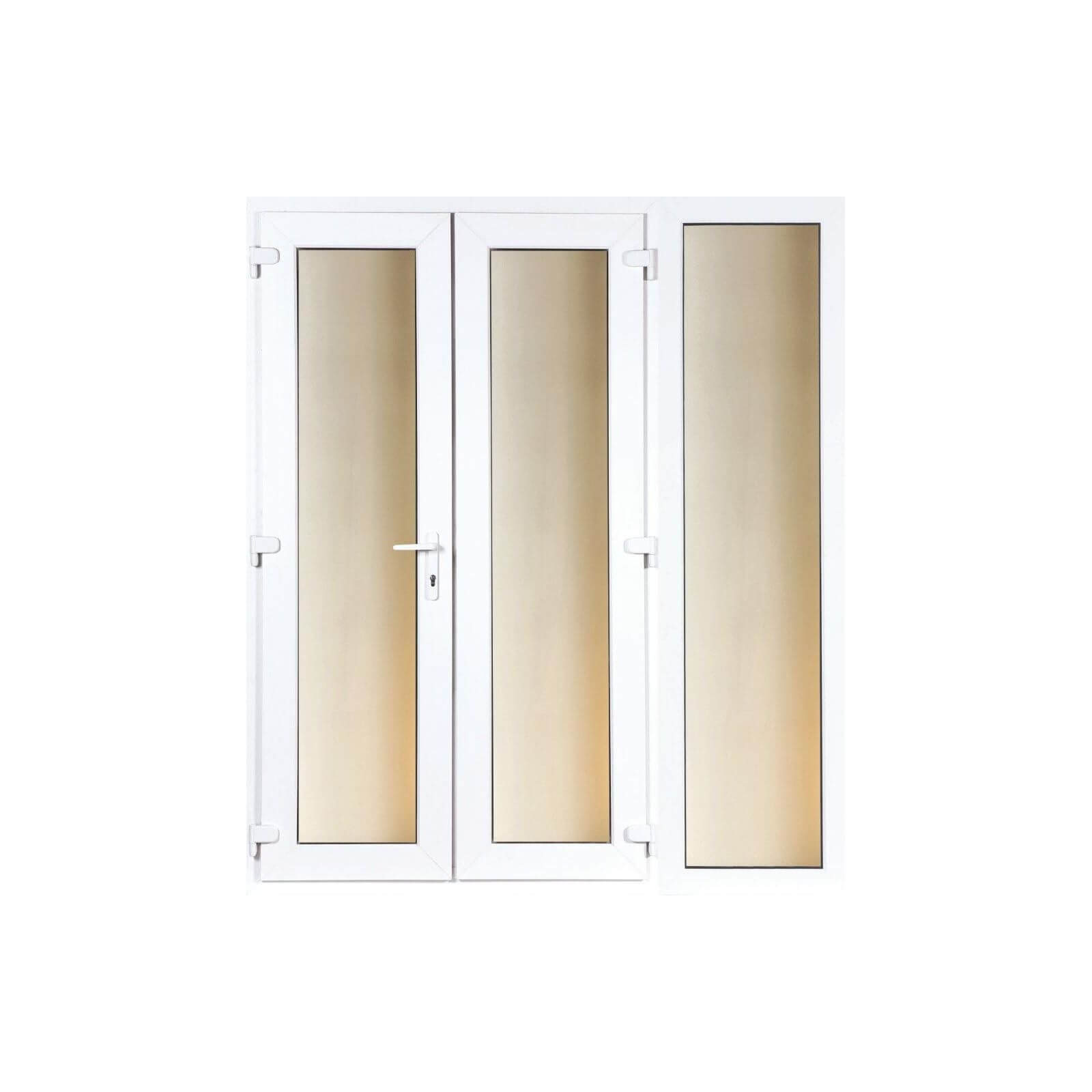 Model 4 French Door set and 1 Wide Sidelite - 1790mm Wide 2090mm High