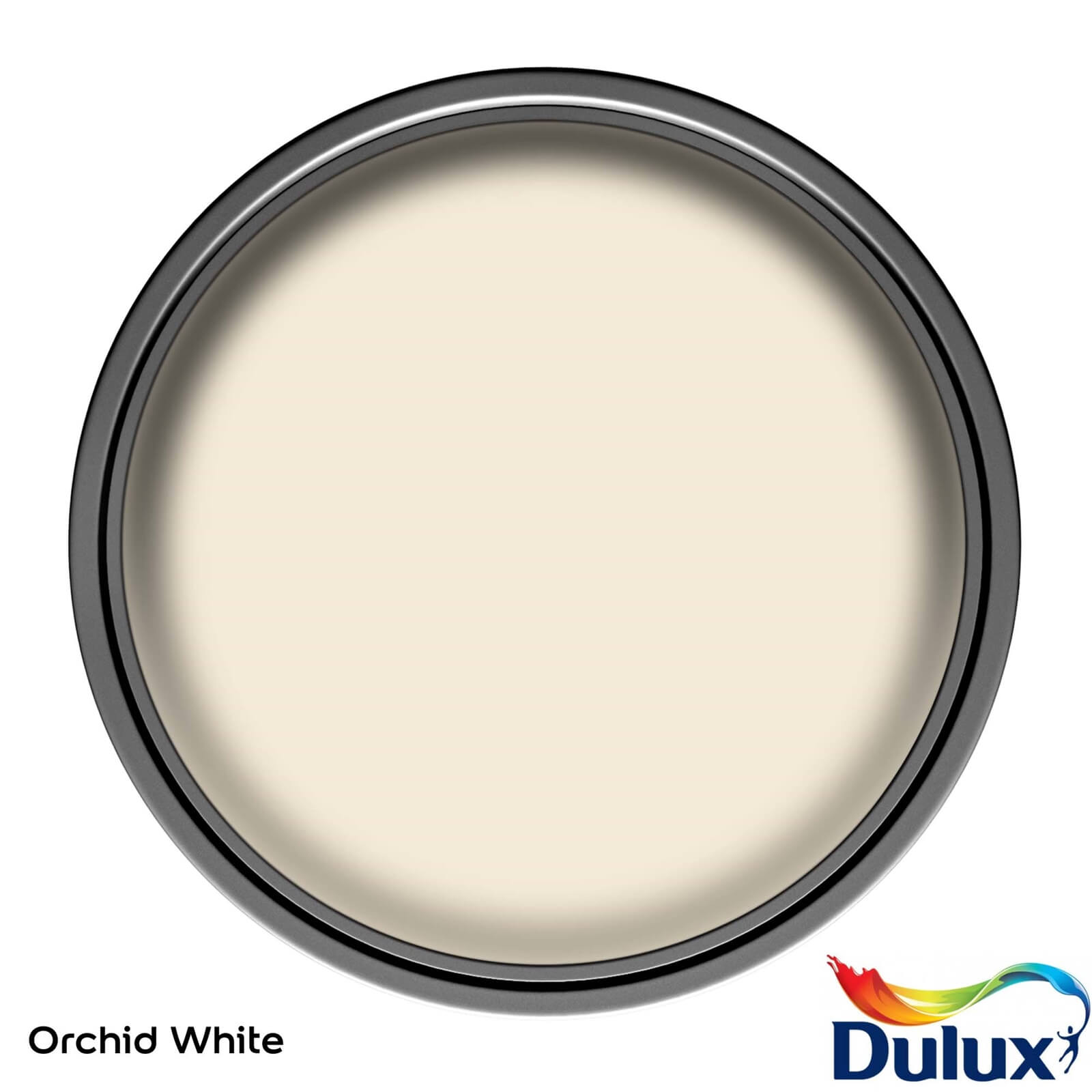 Dulux Silk Emulsion Paint Orchid White - 2.5L
