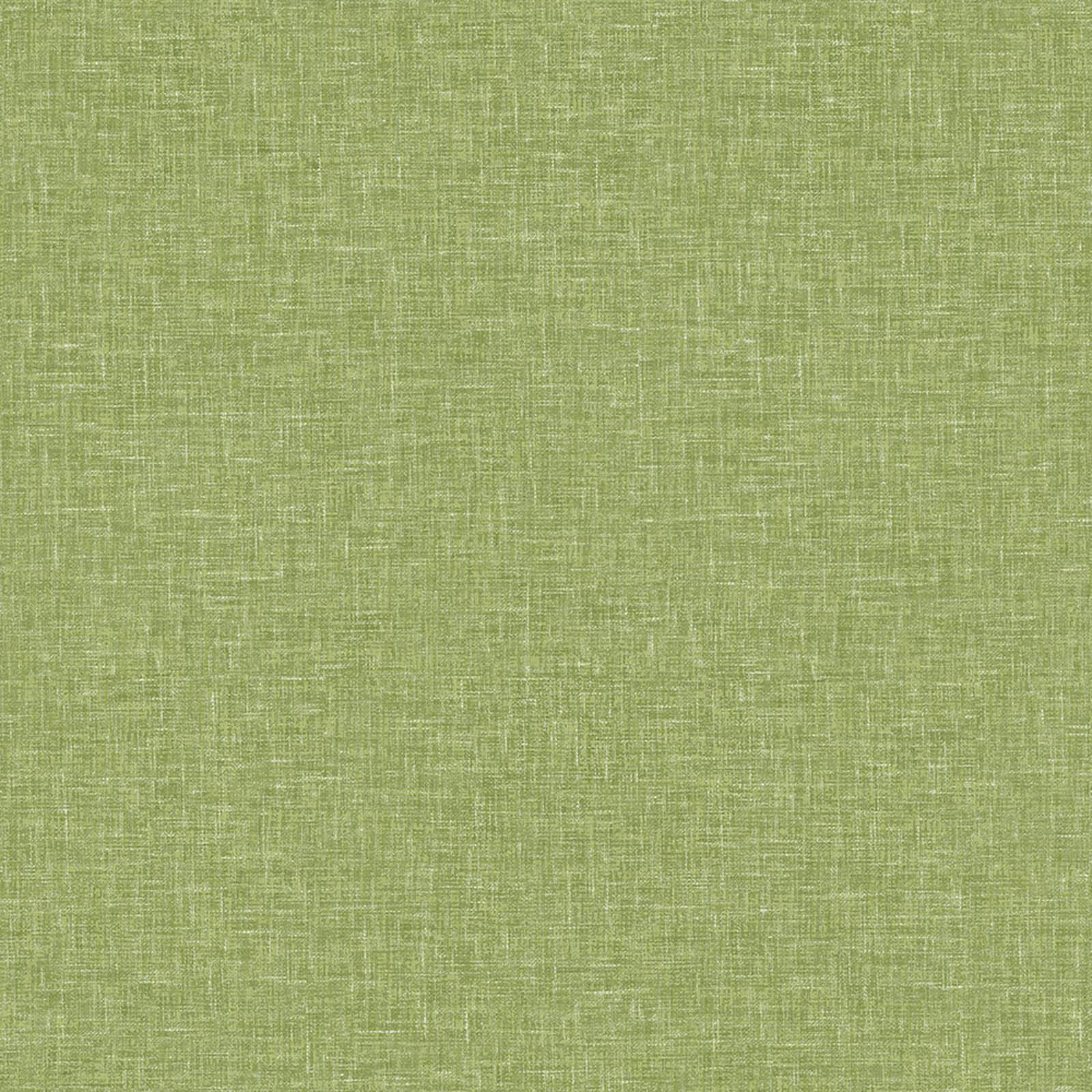 Arthouse Linen Texture Plain Textured Moss Green Wallpaper
