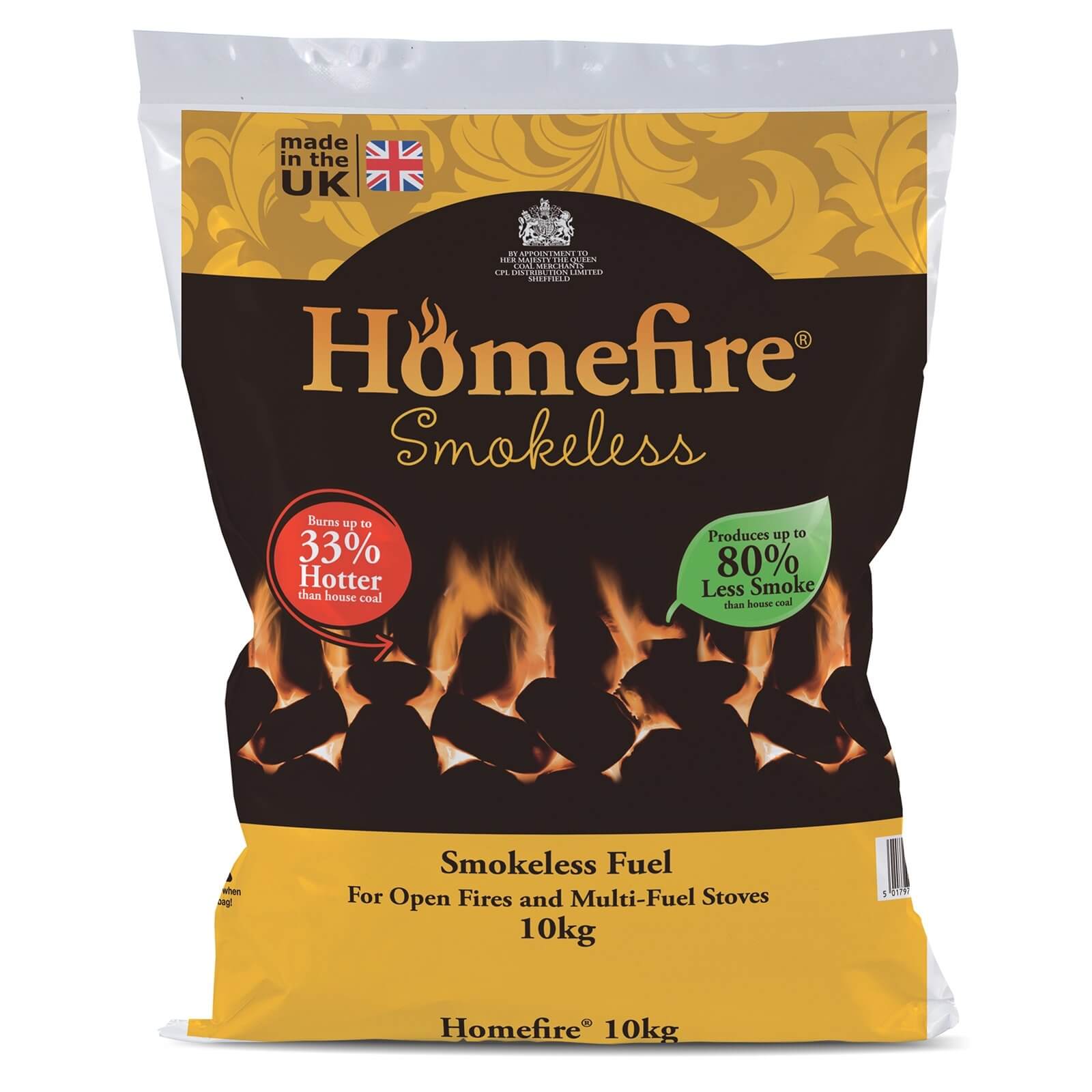 Homefire Smokeless Coal - 10kg