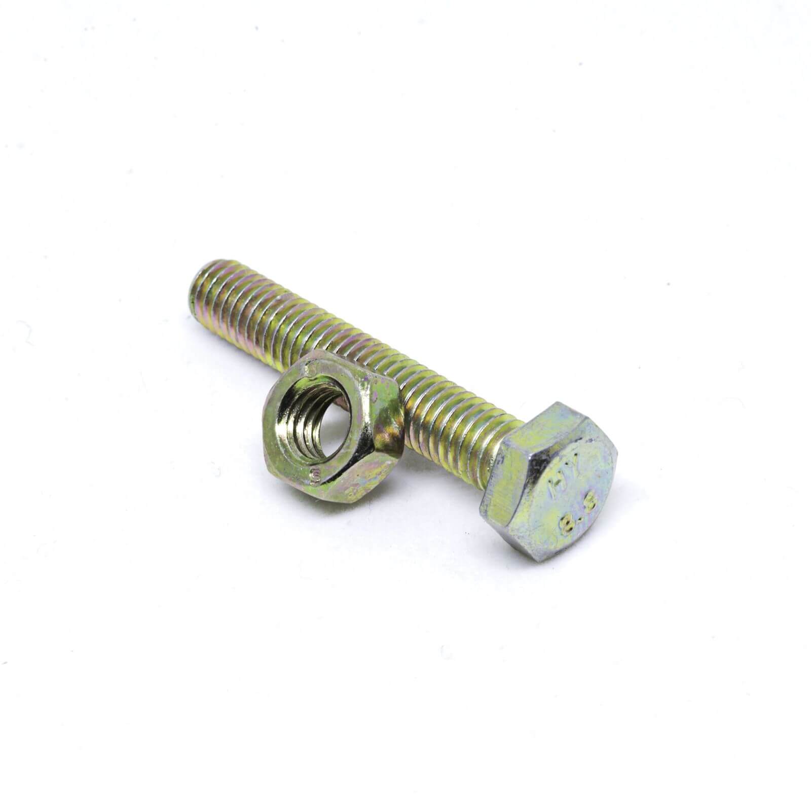 Pinnacle High Tensile Bolts and Nuts - 6 x 50mm - 3 Pack