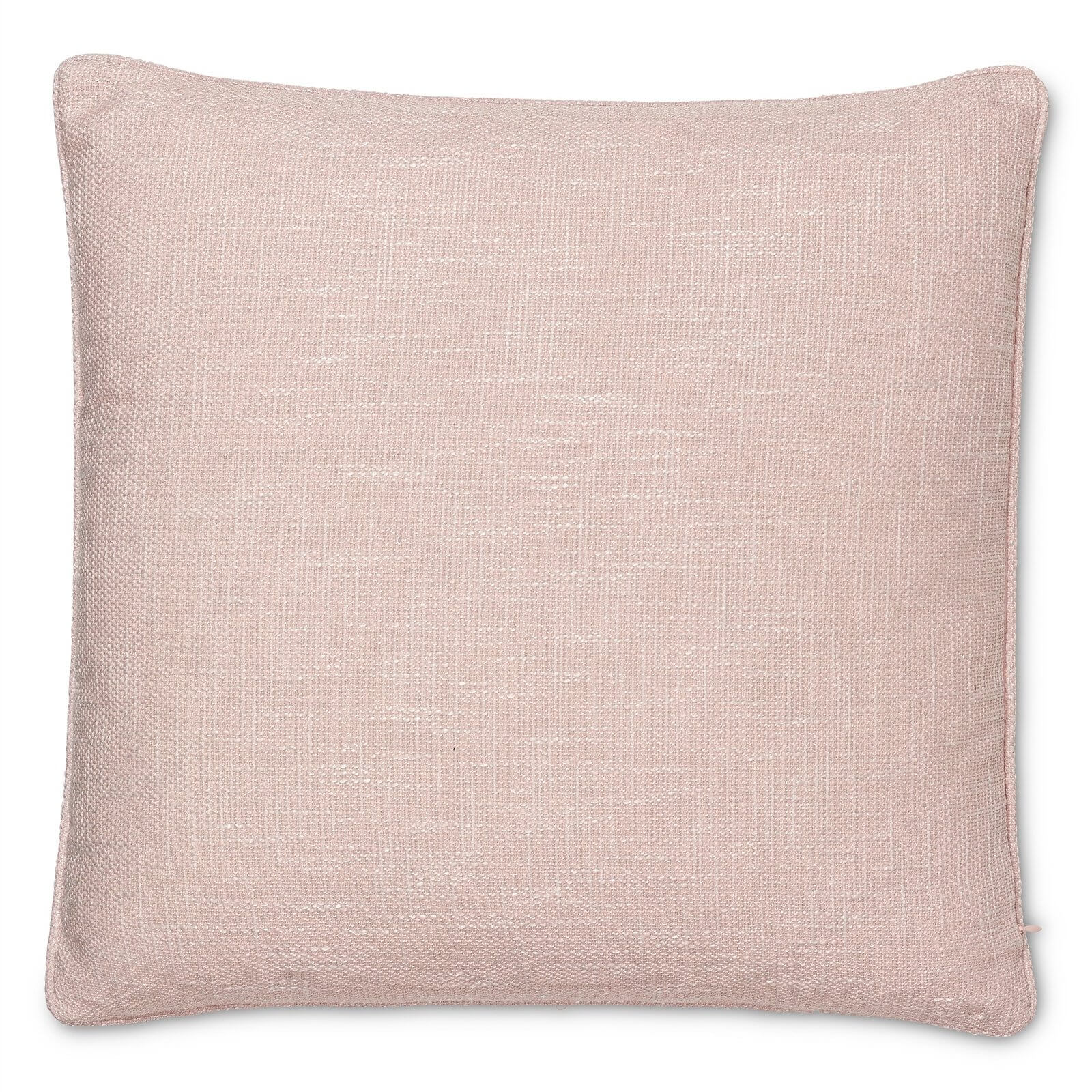 Semi Plain Textured Cushion - Pink