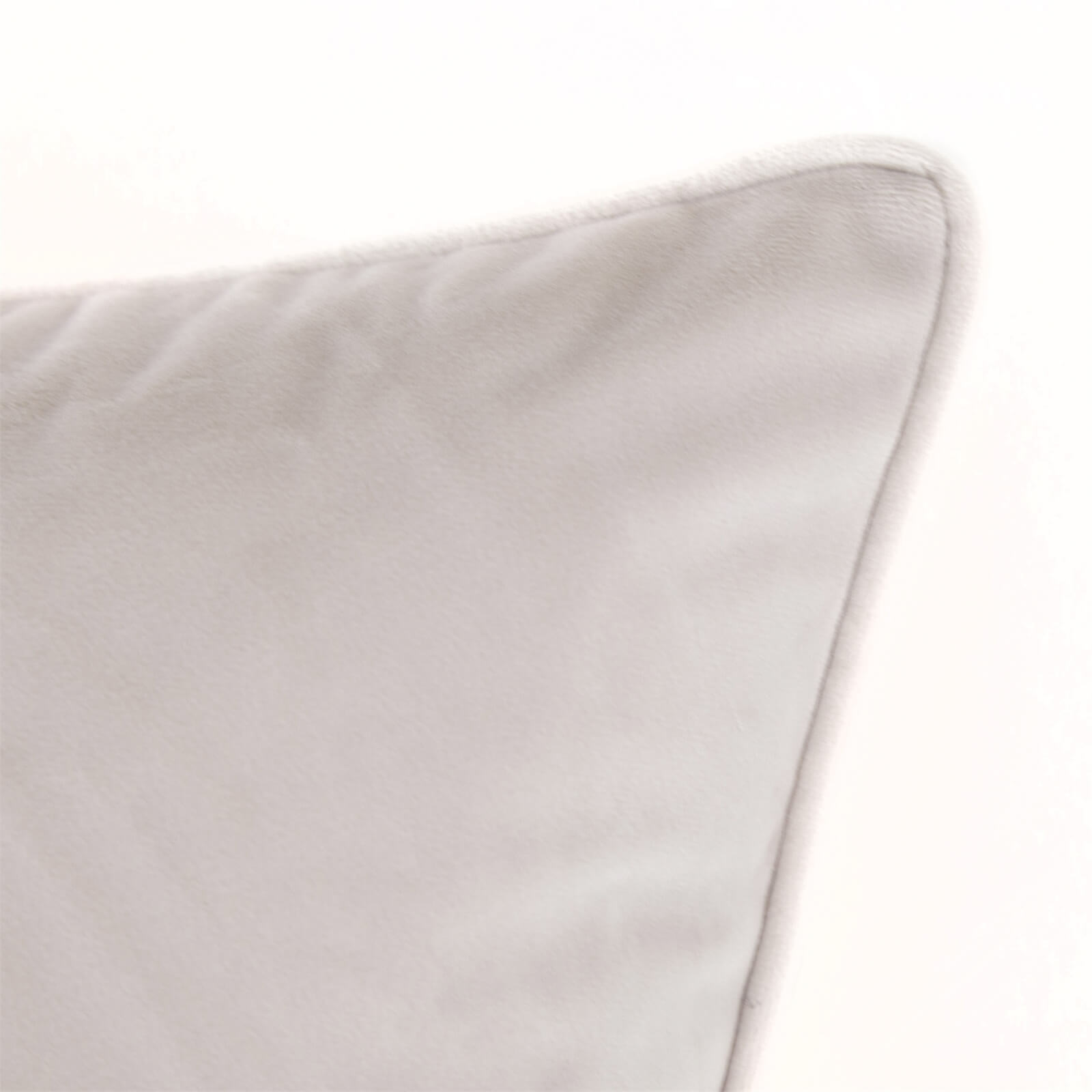 Plain Velvet Cushion - Pink - 45x45cm