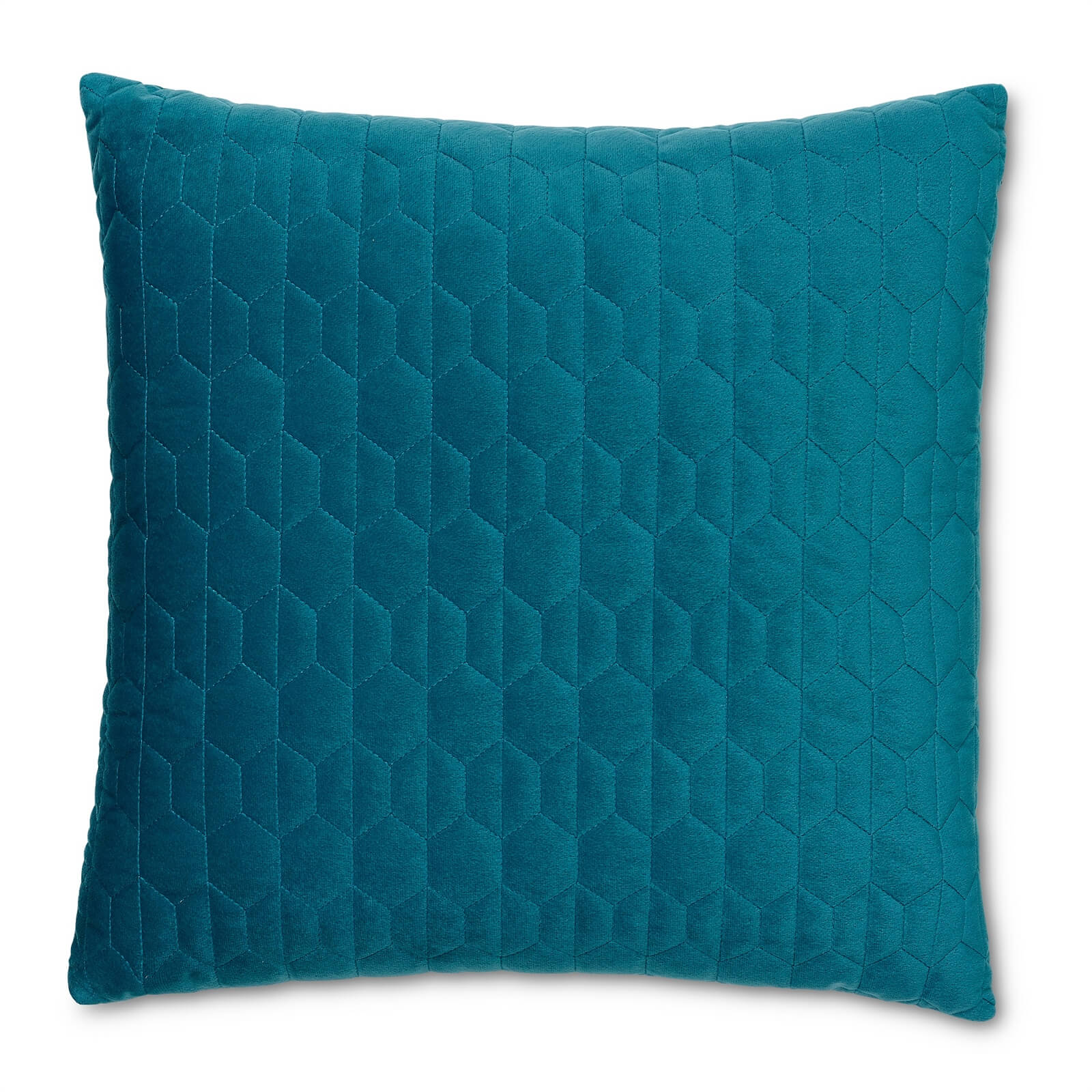 Quilted Cushion - Teal