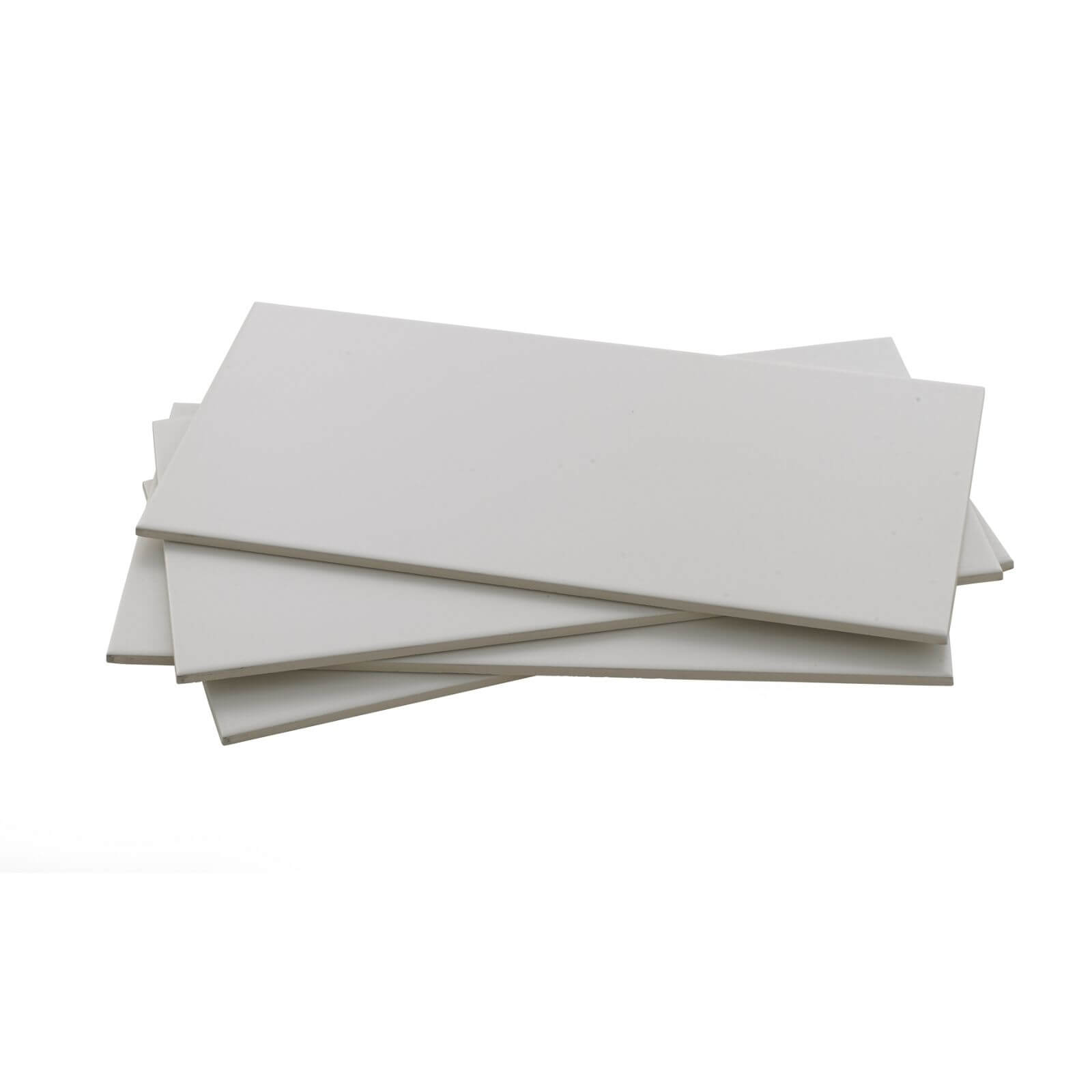 Monochrome White Wall Tile - 8 pack