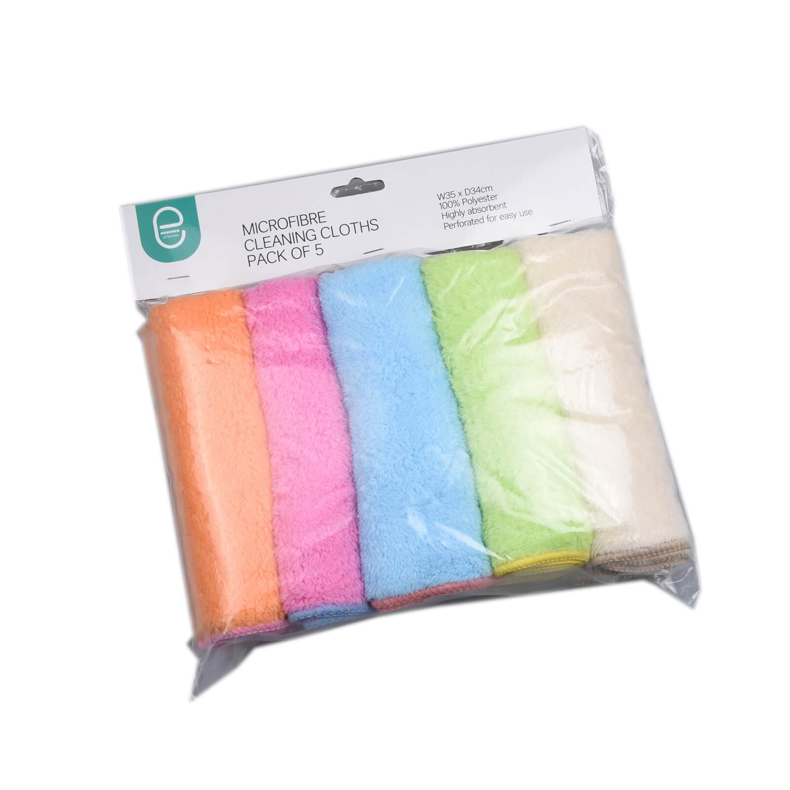 Microfibre Cleaning Cloth - 5PK