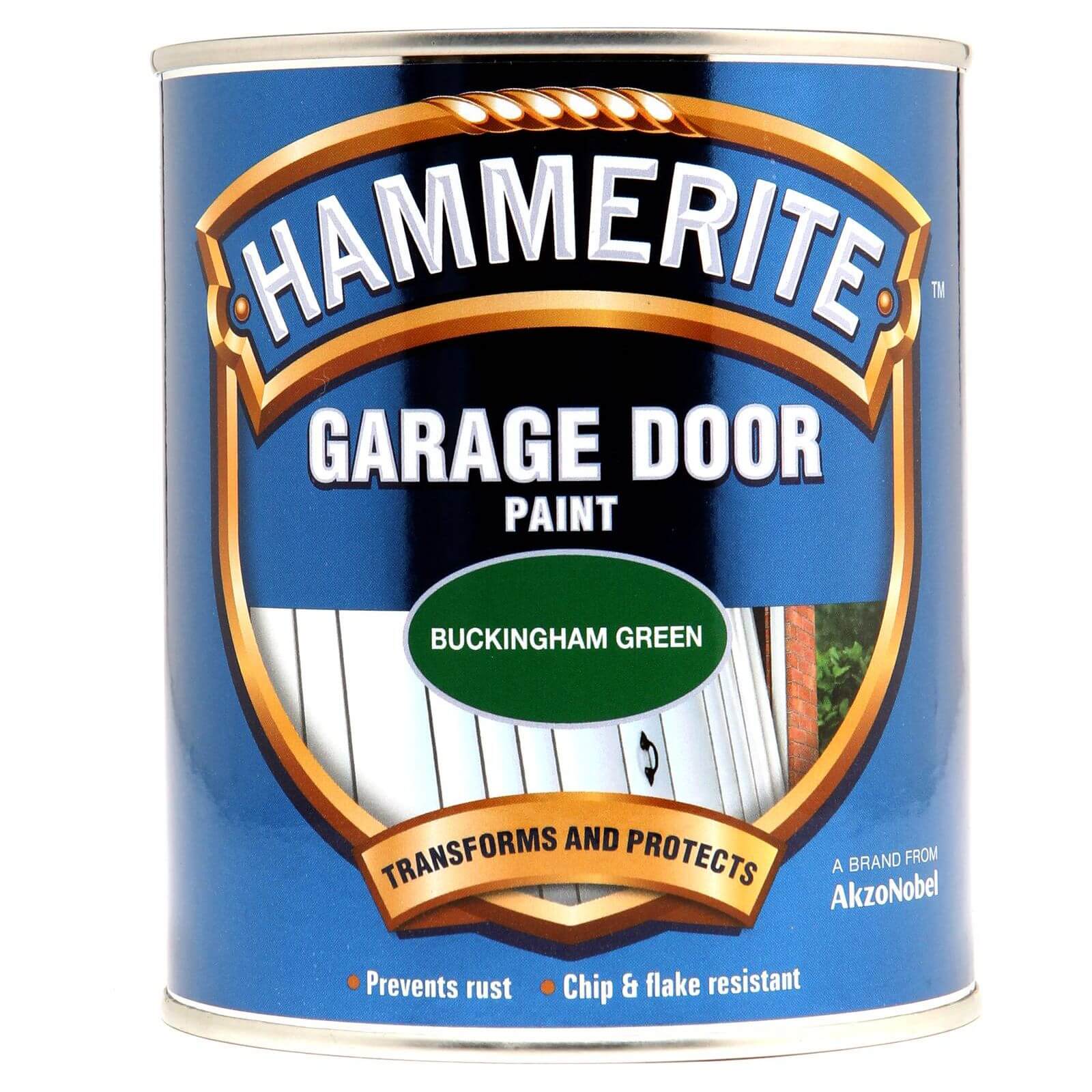 Hammerite Garage Door Paint Buckingham Green - 750ml