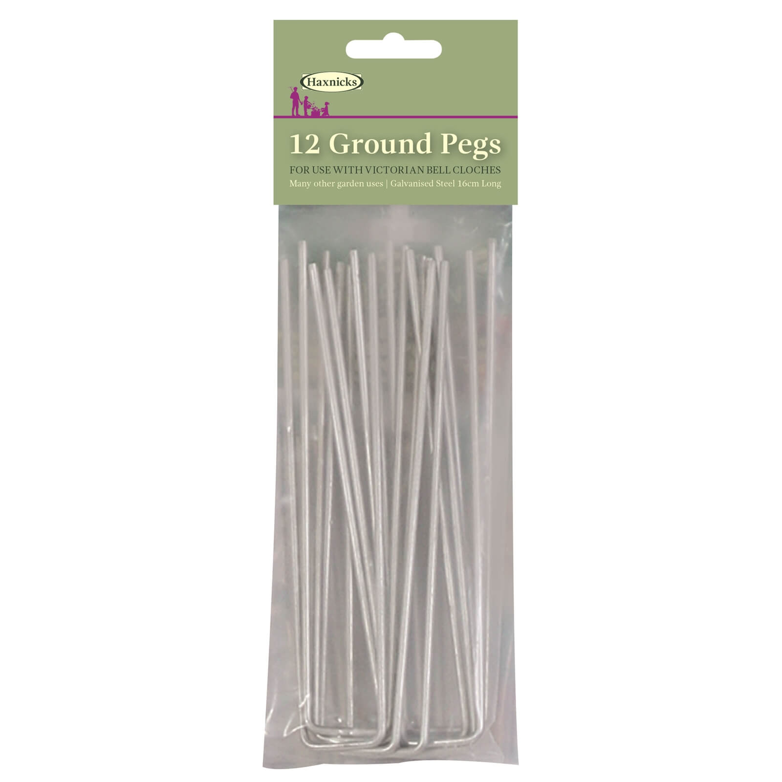 Bell Cloche Ground Pegs - 12 Pack
