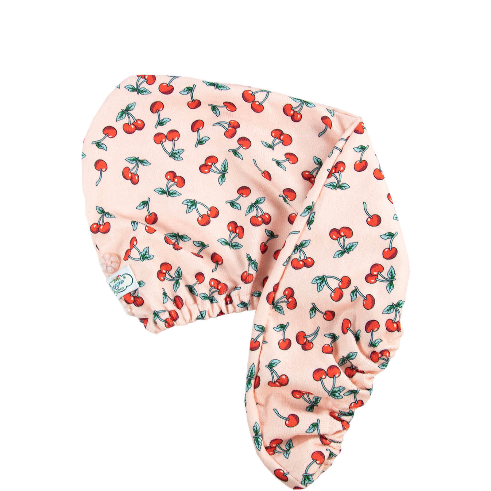The Vintage Cosmetic Company Turbante con estampado de cerezas
