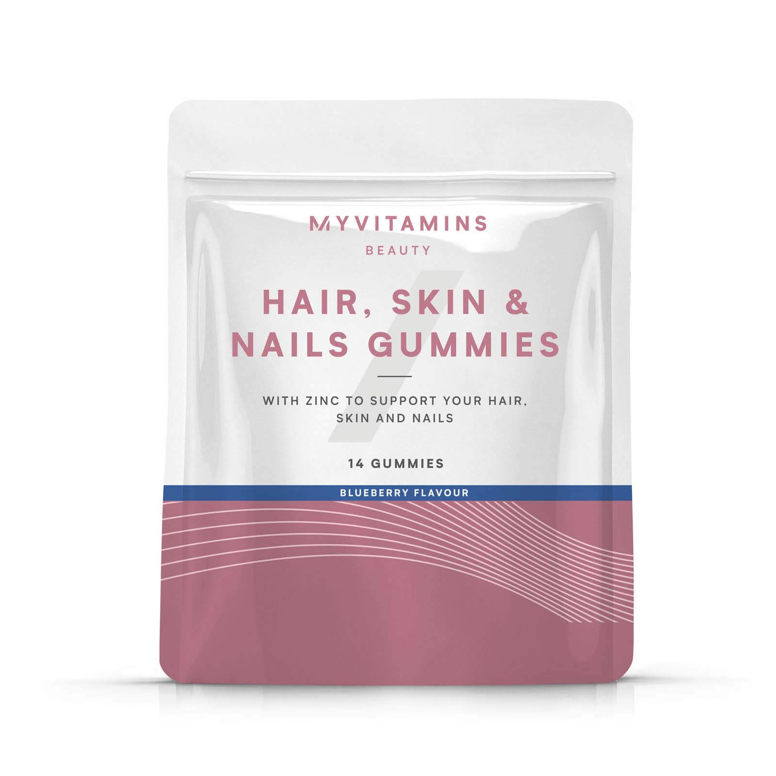 Myvitamins Hair Skin and Nails Gummies (Sample) - 14gummies - Mirtilo 