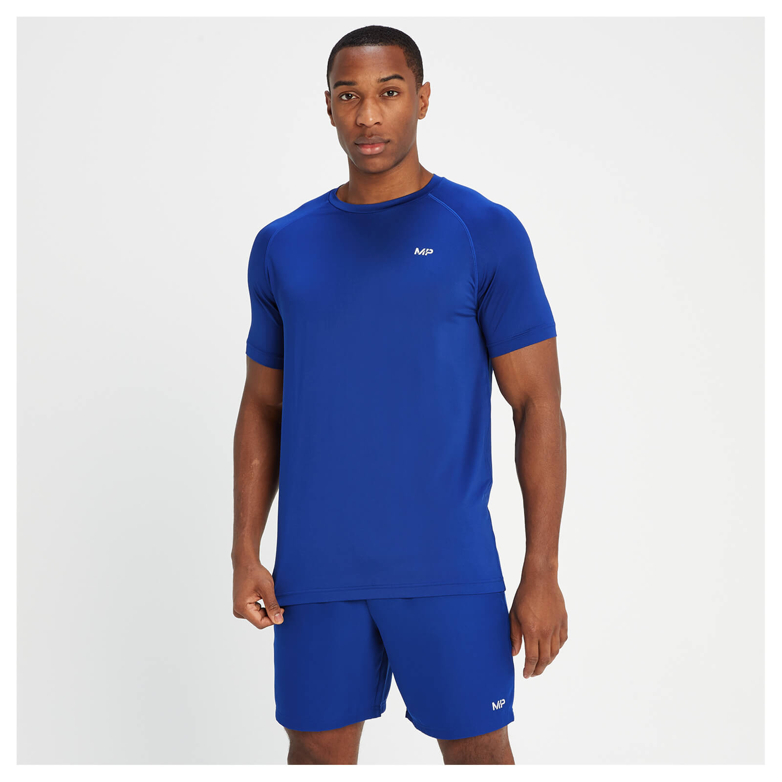 MP Men's Training Short Sleeve T-Shirt - Cobalt Blue