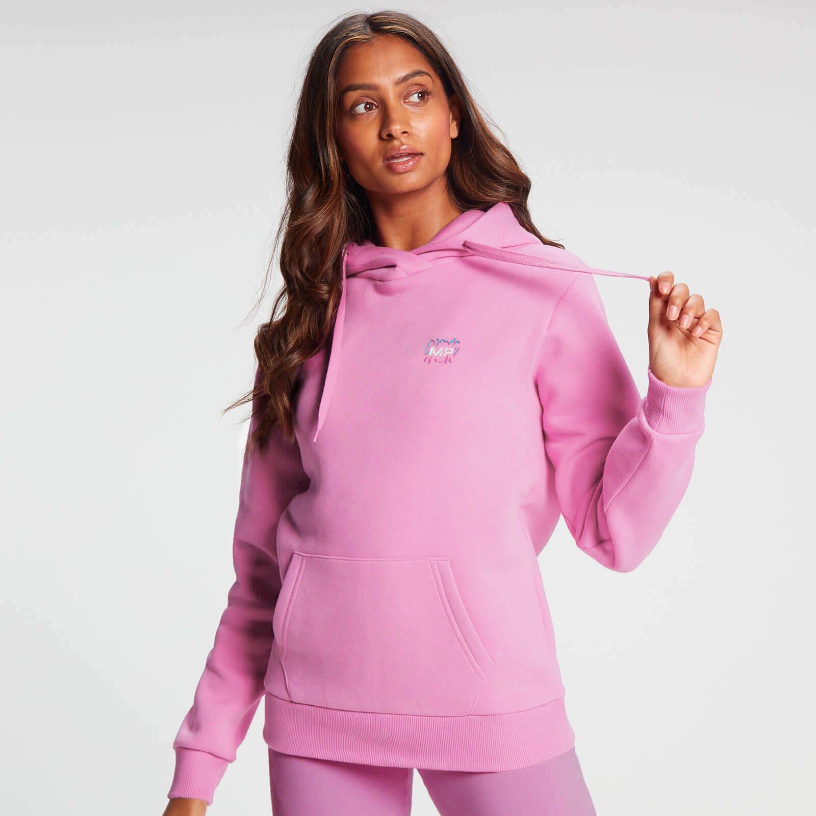 Sweat à capuche MP Retro Lift pour femmes – Rose