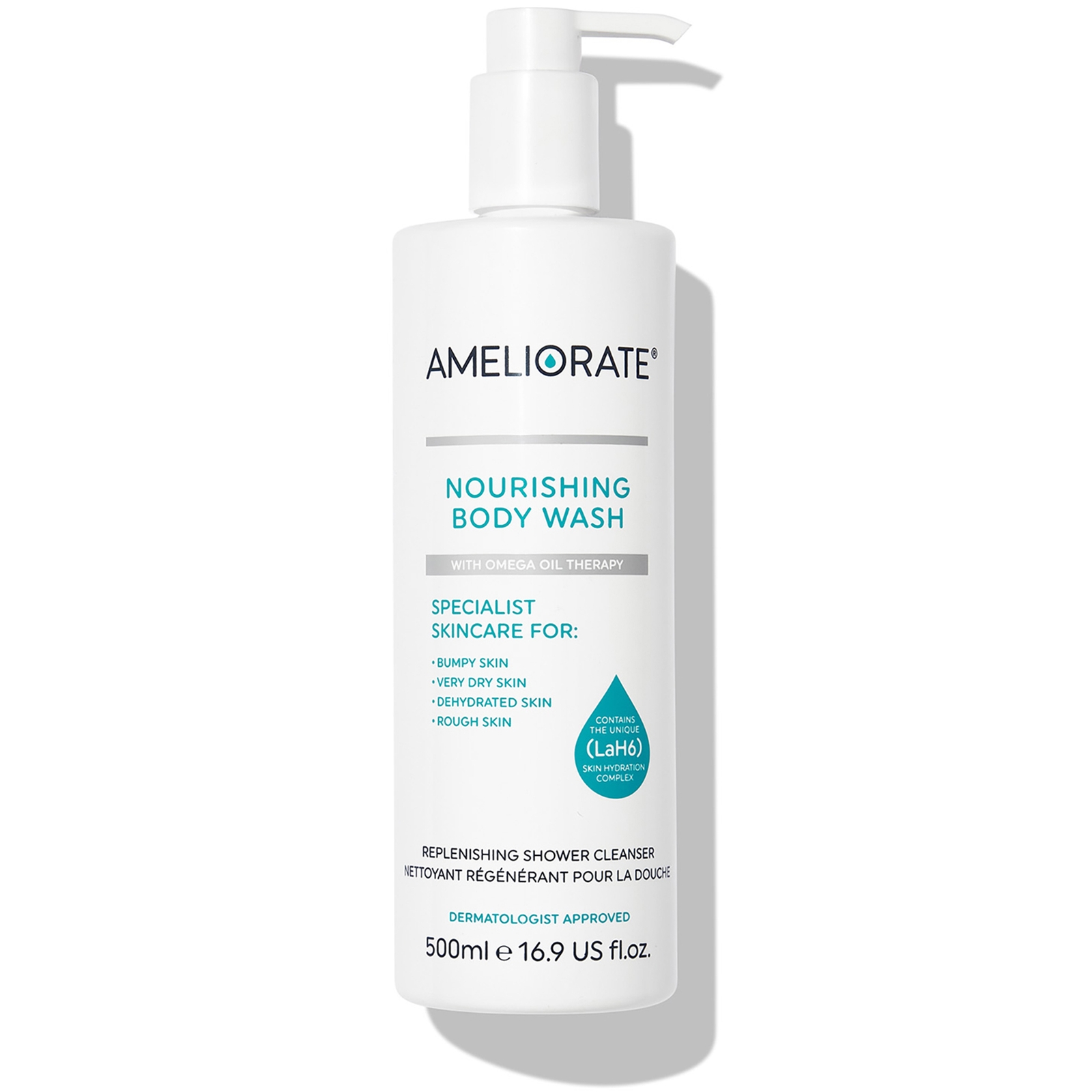 AMELIORATE Nourishing Body Wash 500ml