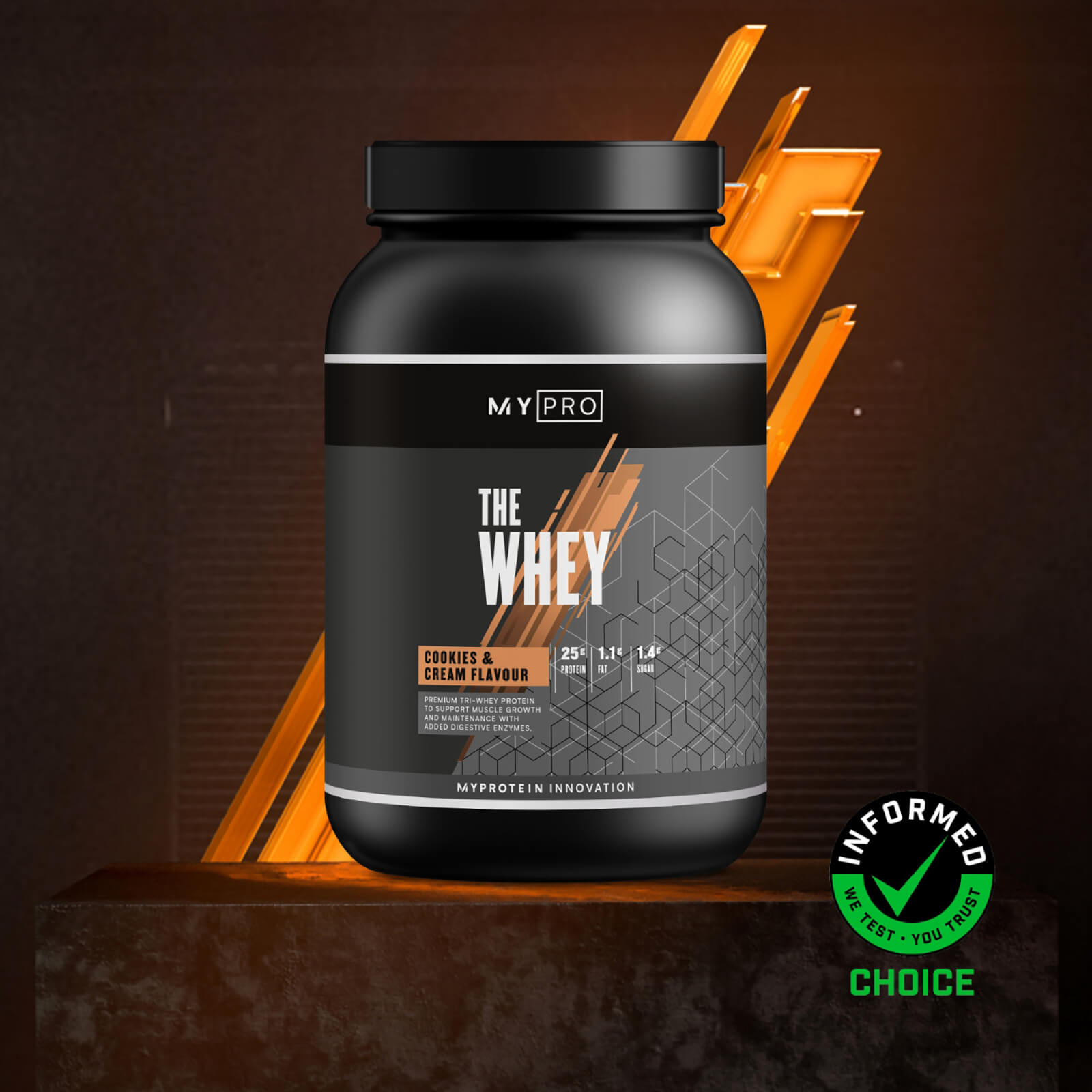 THE Whey - 900g - Cookies and Cream