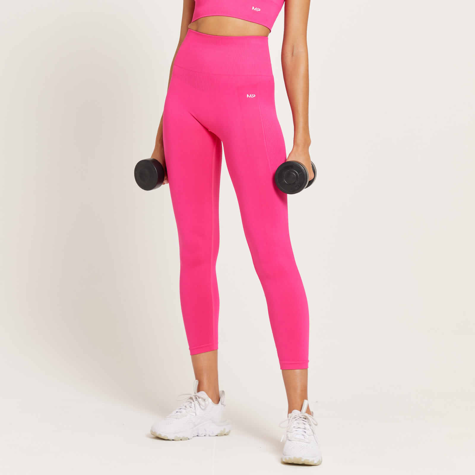 Legging ⅞ sans coutures MP Shape pour femmes – Magenta