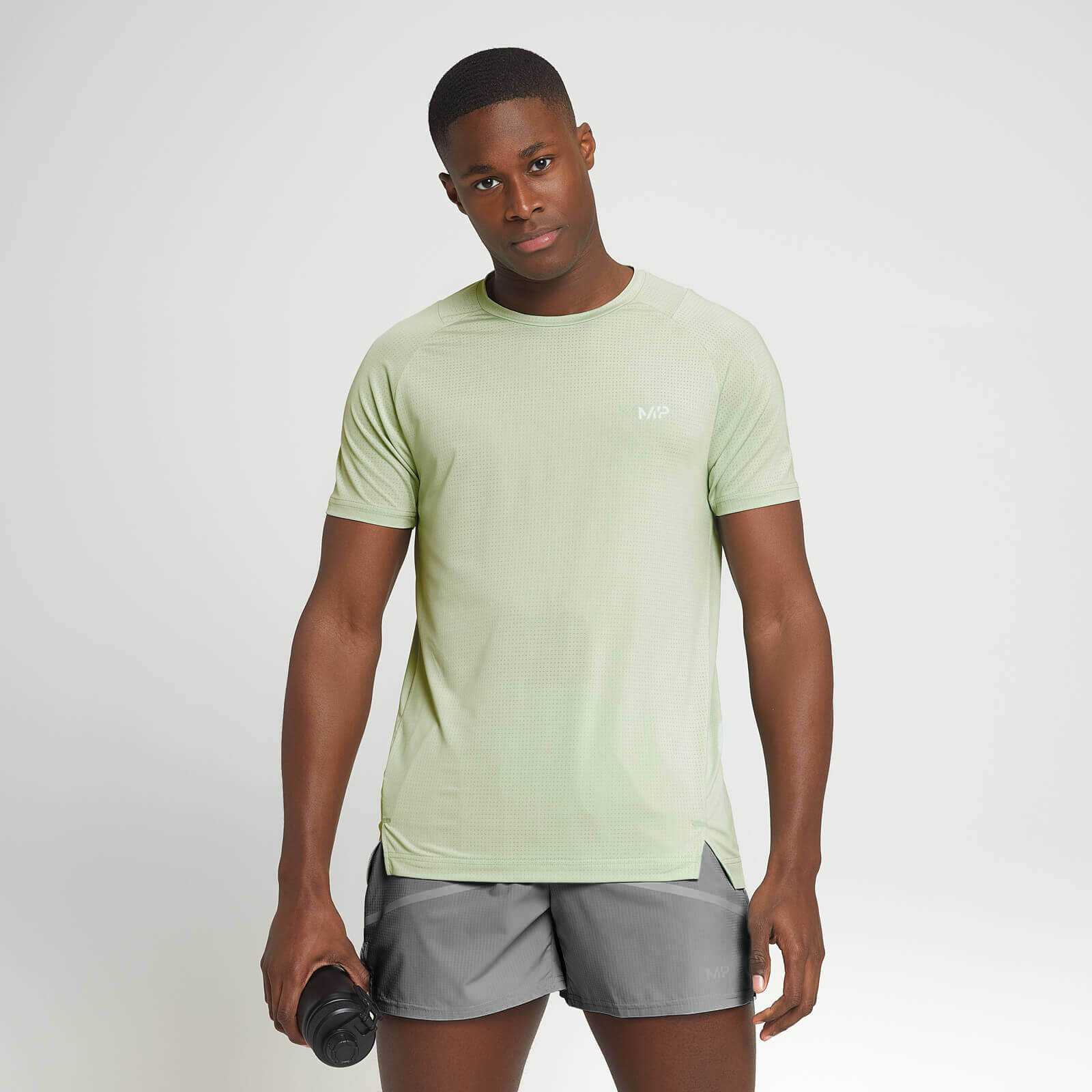 Camisola de Manga Curta Velocity Ultra da MP para Homem - Frost Green