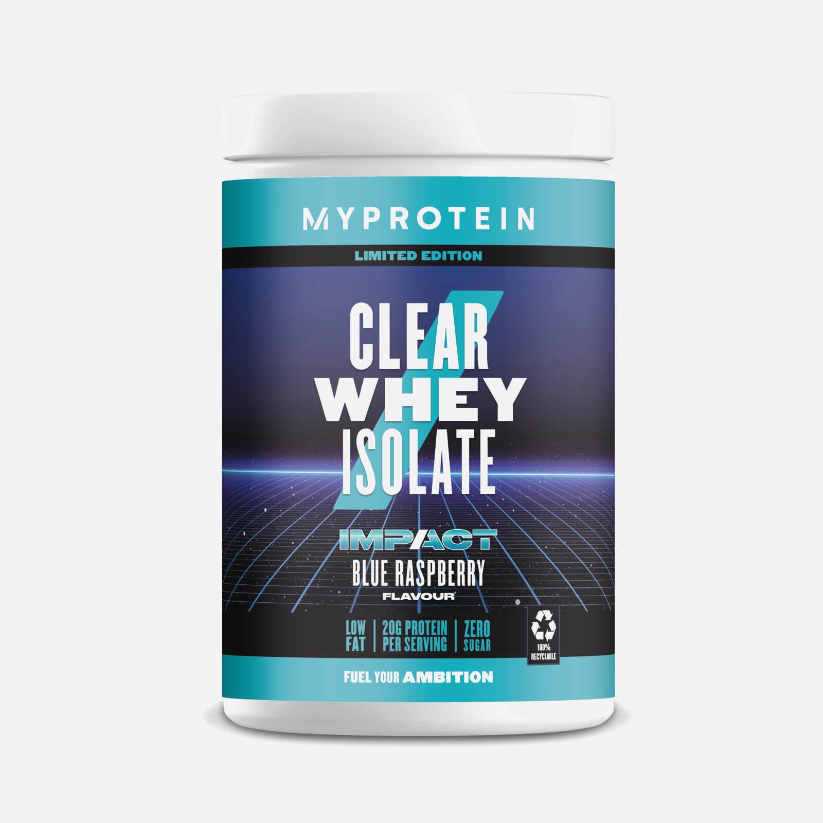 Clear Whey Isolate - Blue Raspberry (20 Servings)