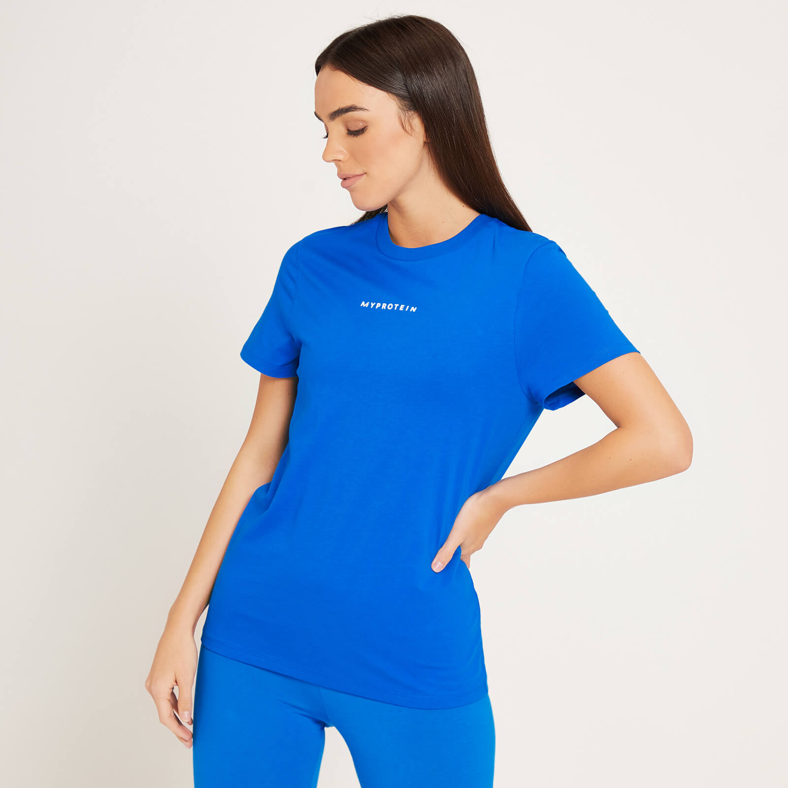 T-shirt contemporain MP Originals pour femmes – Bleu pur