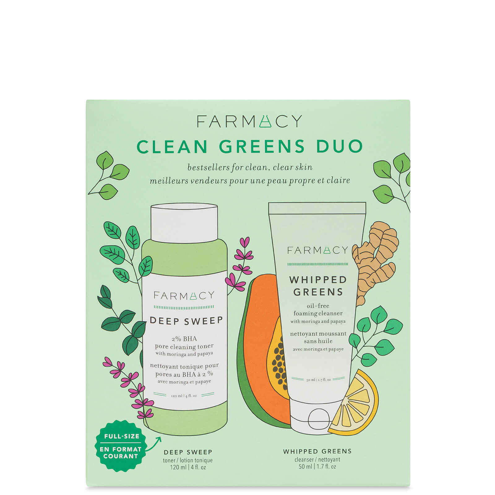 FARMACY Clean Greens Duo