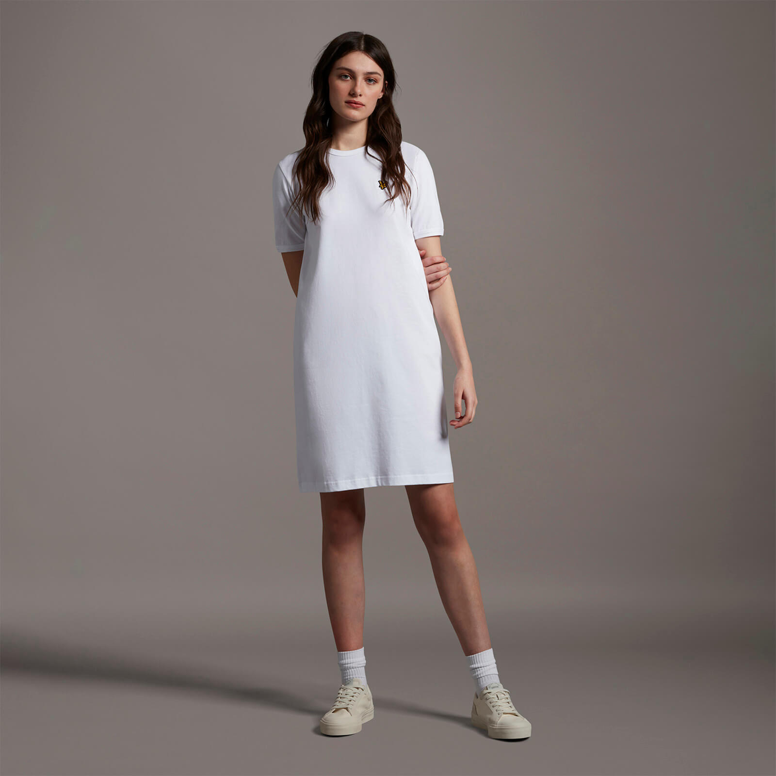 White t shirt dress uk