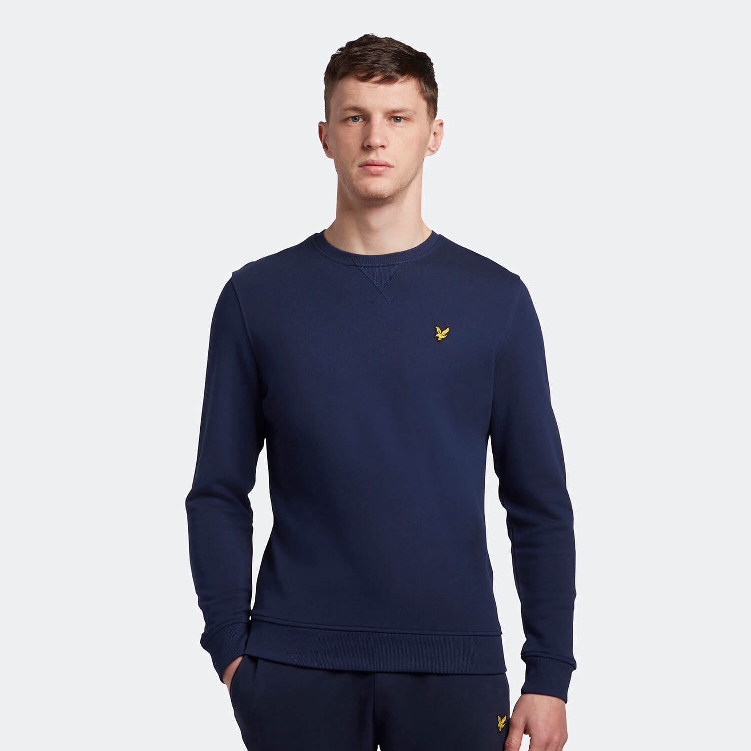 Lyle & scott crew neck sweatshirt clearance