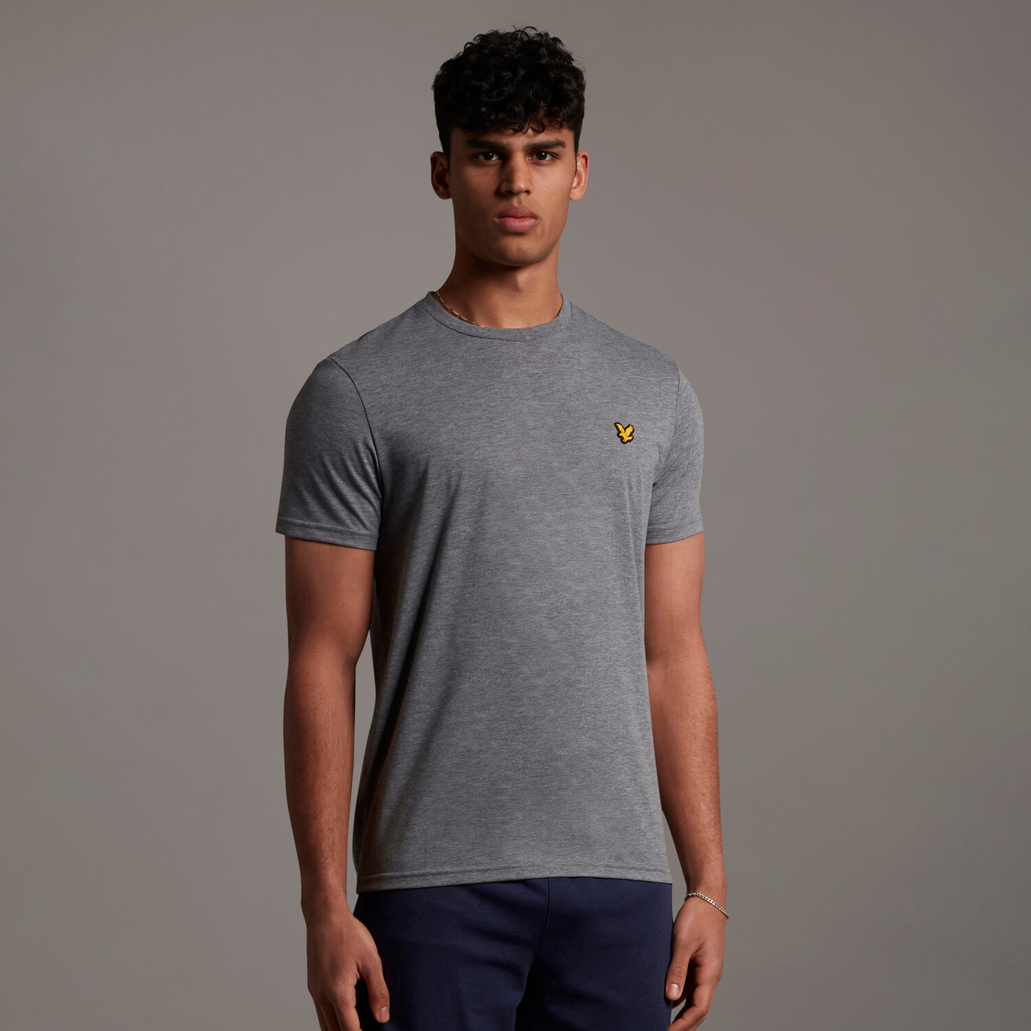 T-Shirt - Mid Grey Marl | Lyle \u0026 Scott