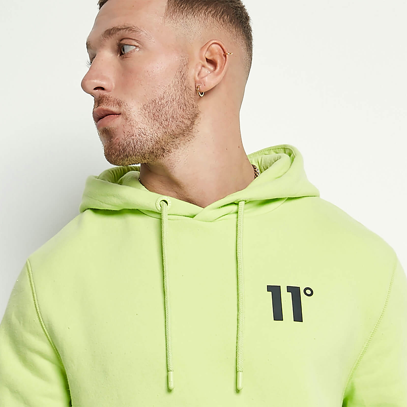 11 degrees discount green hoodie