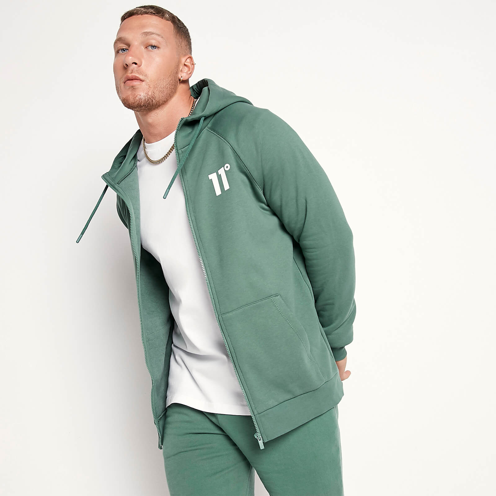 11 degrees clearance zip hoodie